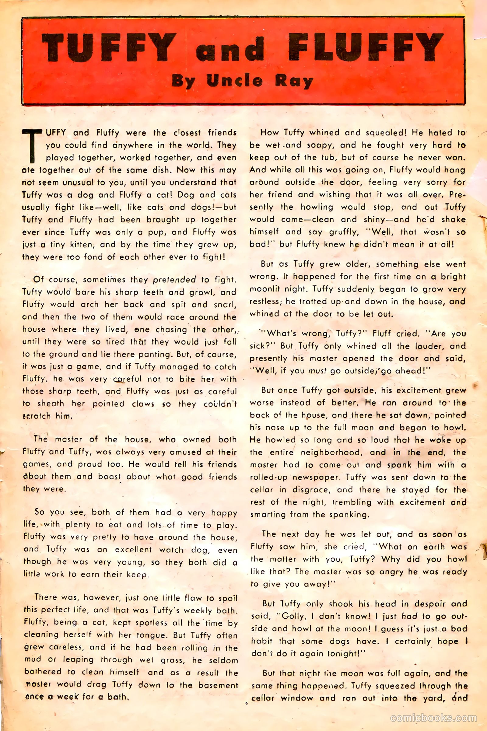"Red" Rabbit Comics #13 (1949) — page 20 of 36