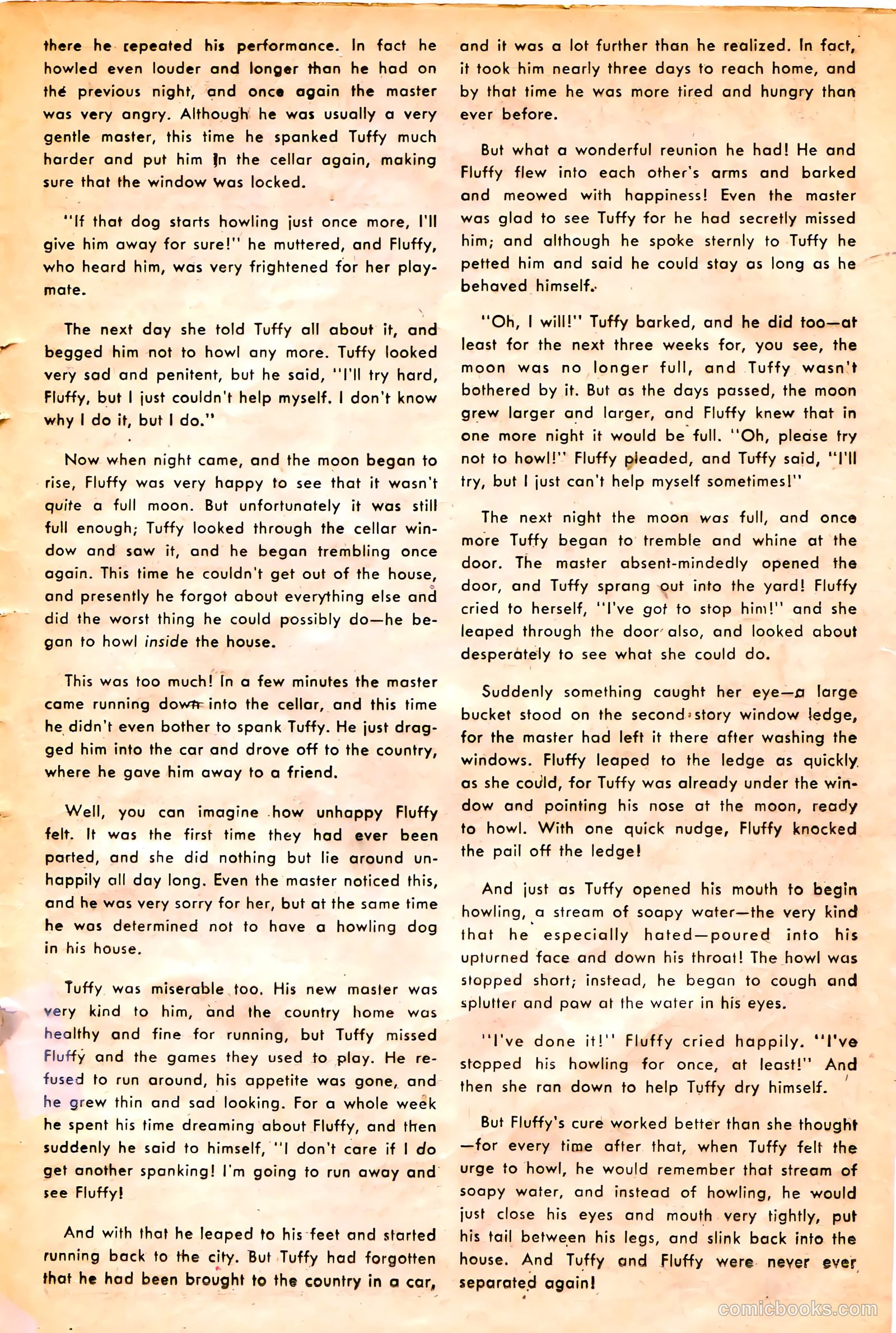 "Red" Rabbit Comics #13 (1949) — page 21 of 36