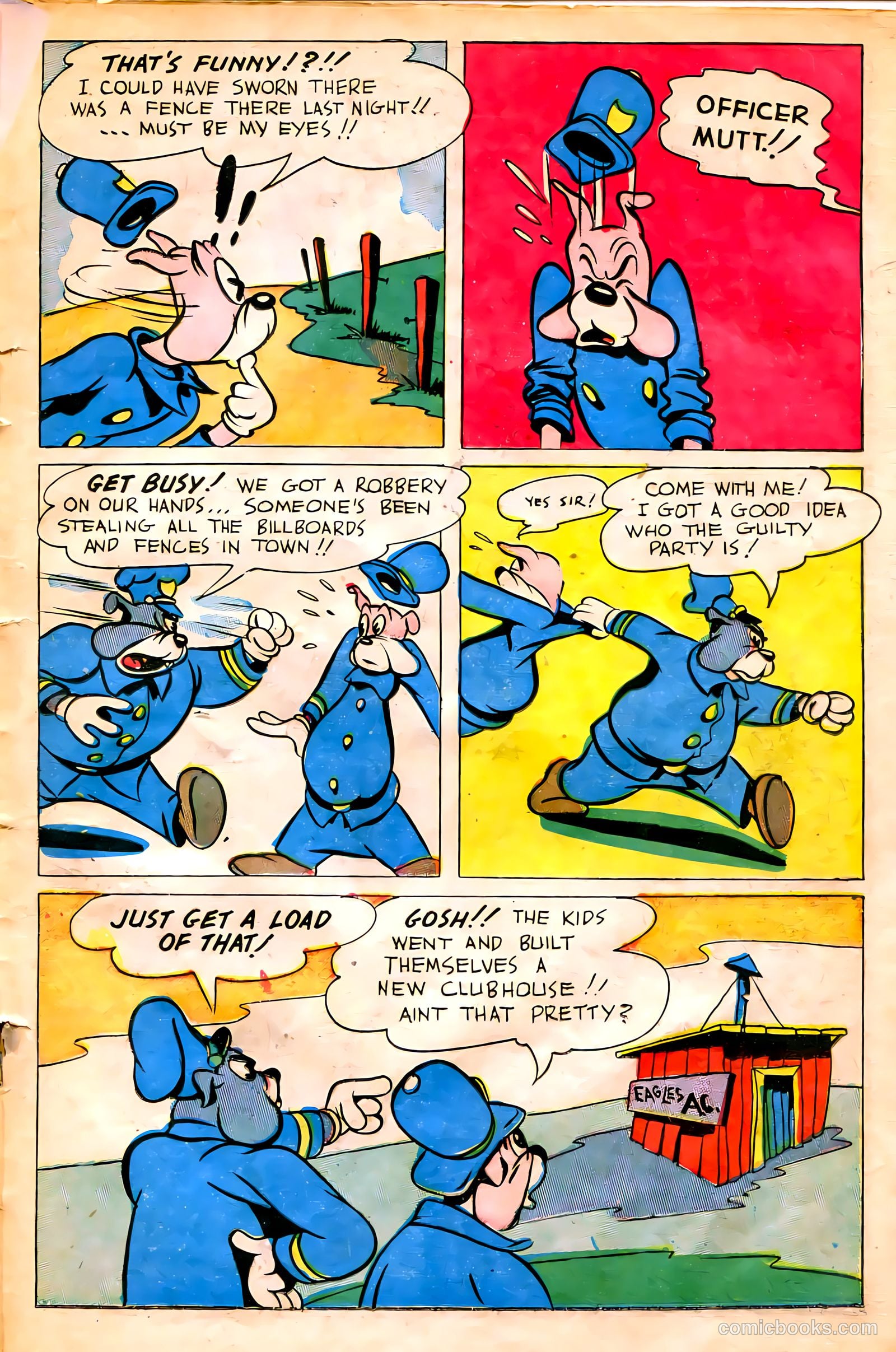 "Red" Rabbit Comics #13 (1949) — page 23 of 36
