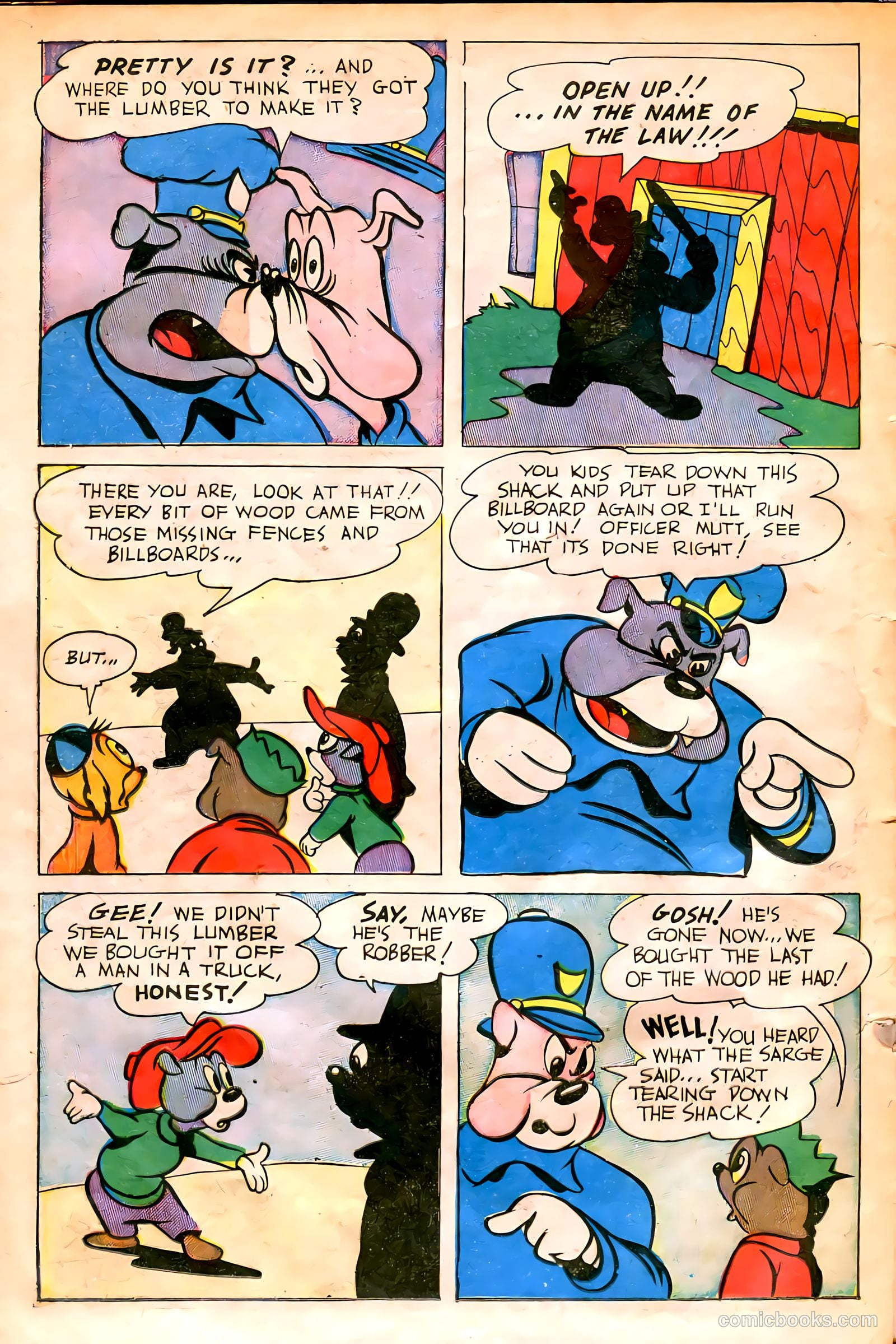 "Red" Rabbit Comics #13 (1949) — page 24 of 36