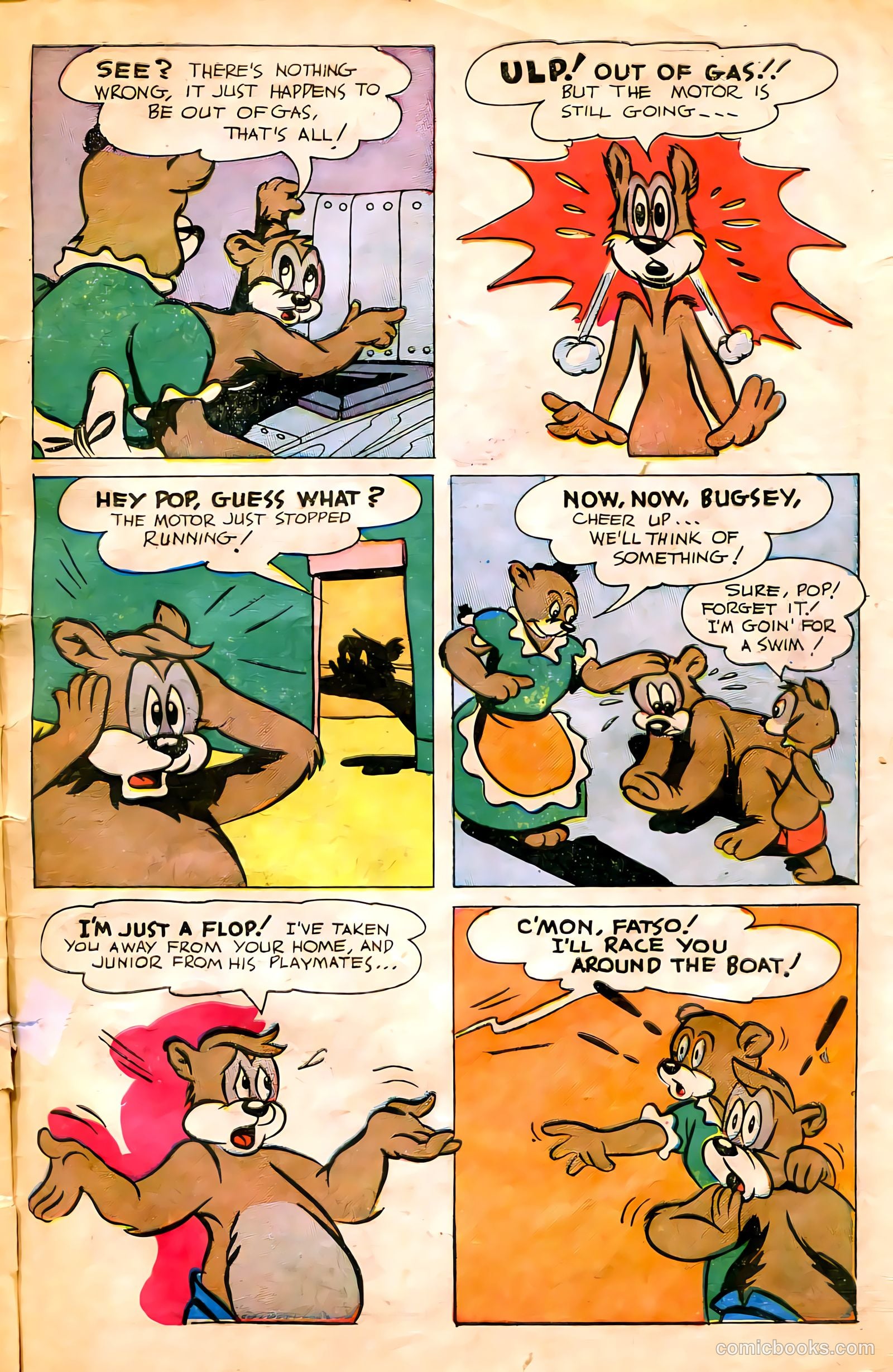 "Red" Rabbit Comics #13 (1949) — page 31 of 36