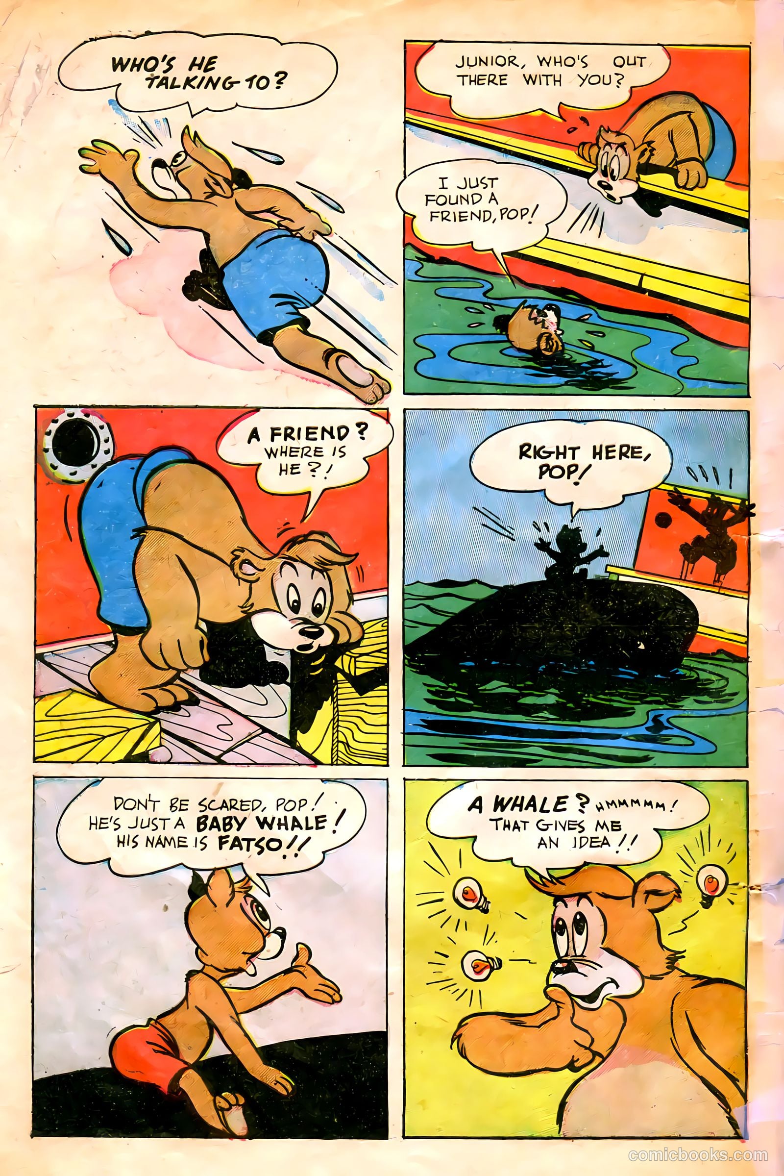 "Red" Rabbit Comics #13 (1949) — page 32 of 36