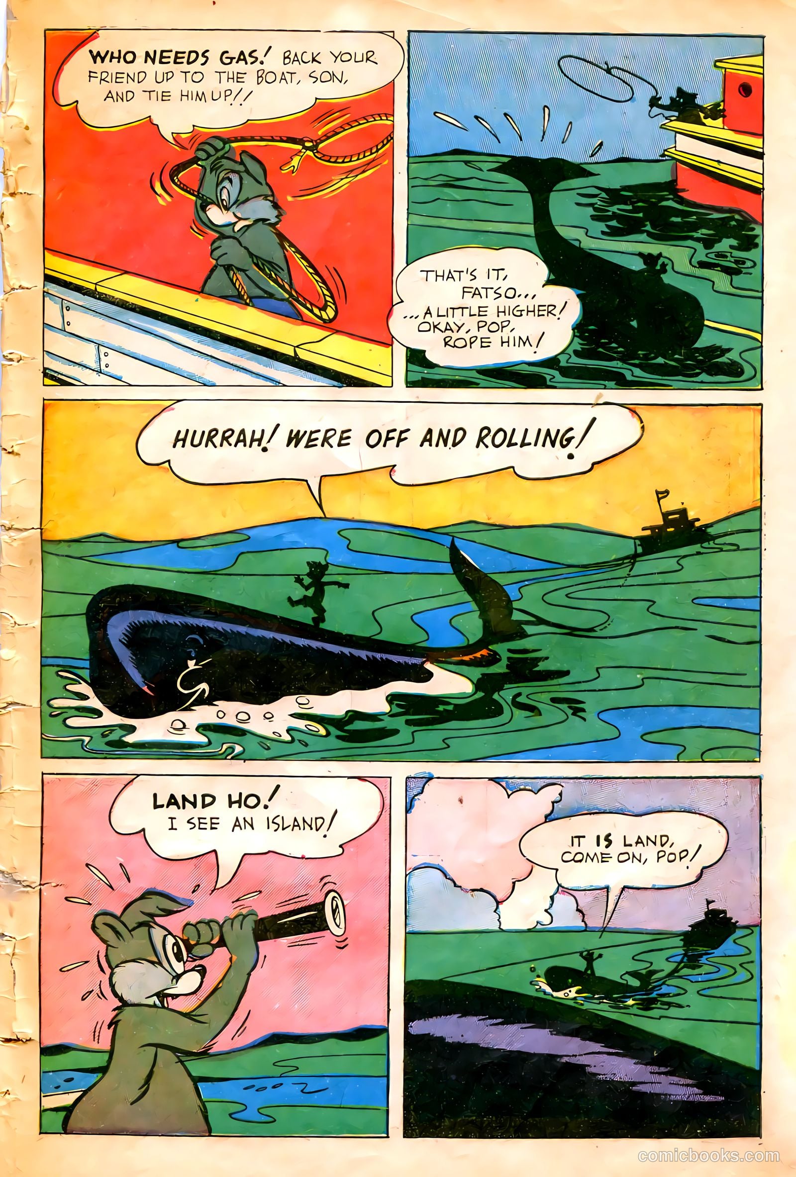 "Red" Rabbit Comics #13 (1949) — page 33 of 36