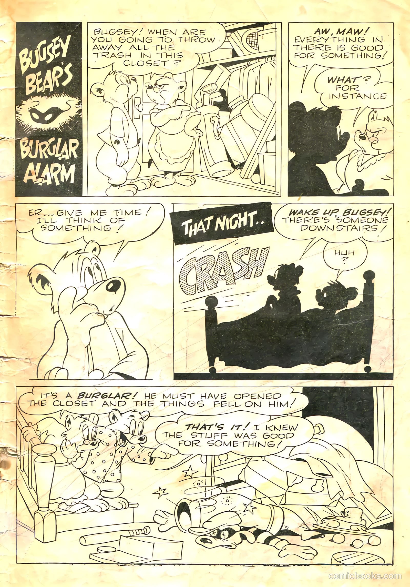 "Red" Rabbit Comics #13 (1949) — page 35 of 36