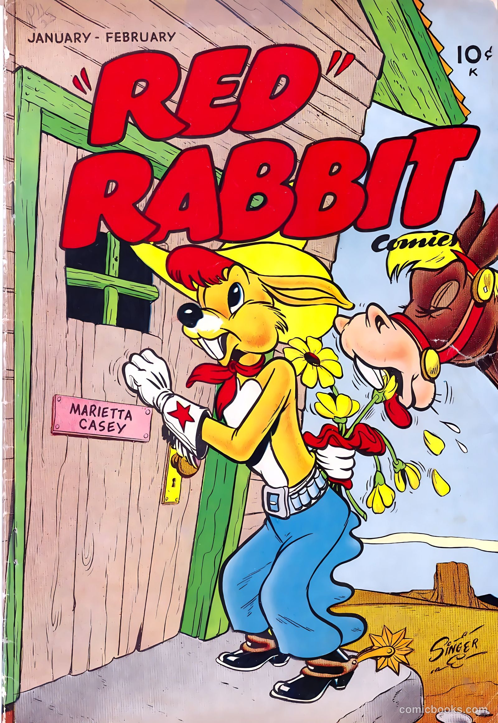 "Red" Rabbit Comics #14