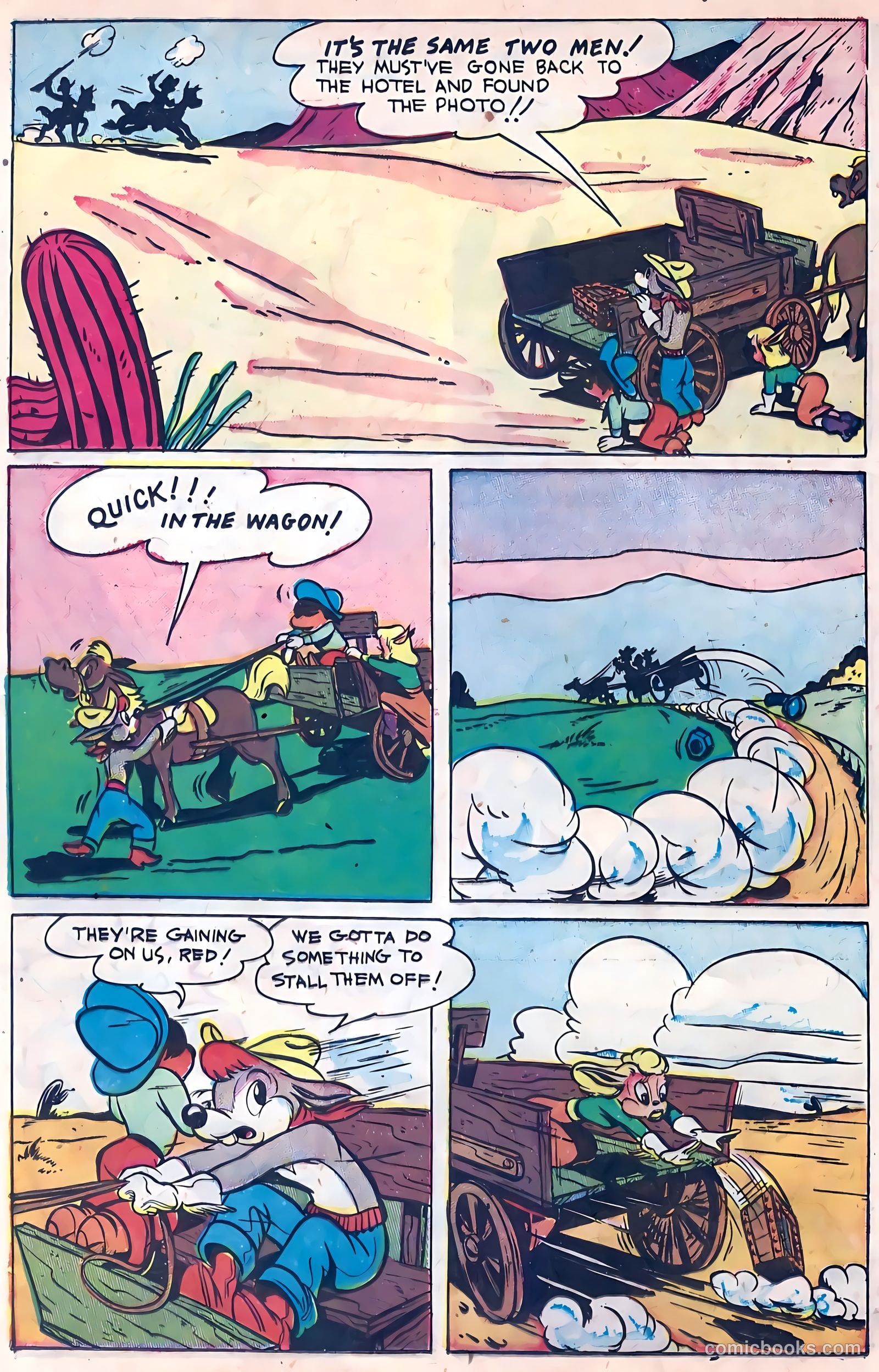 "Red" Rabbit Comics #14 (1950) — page 12 of 36