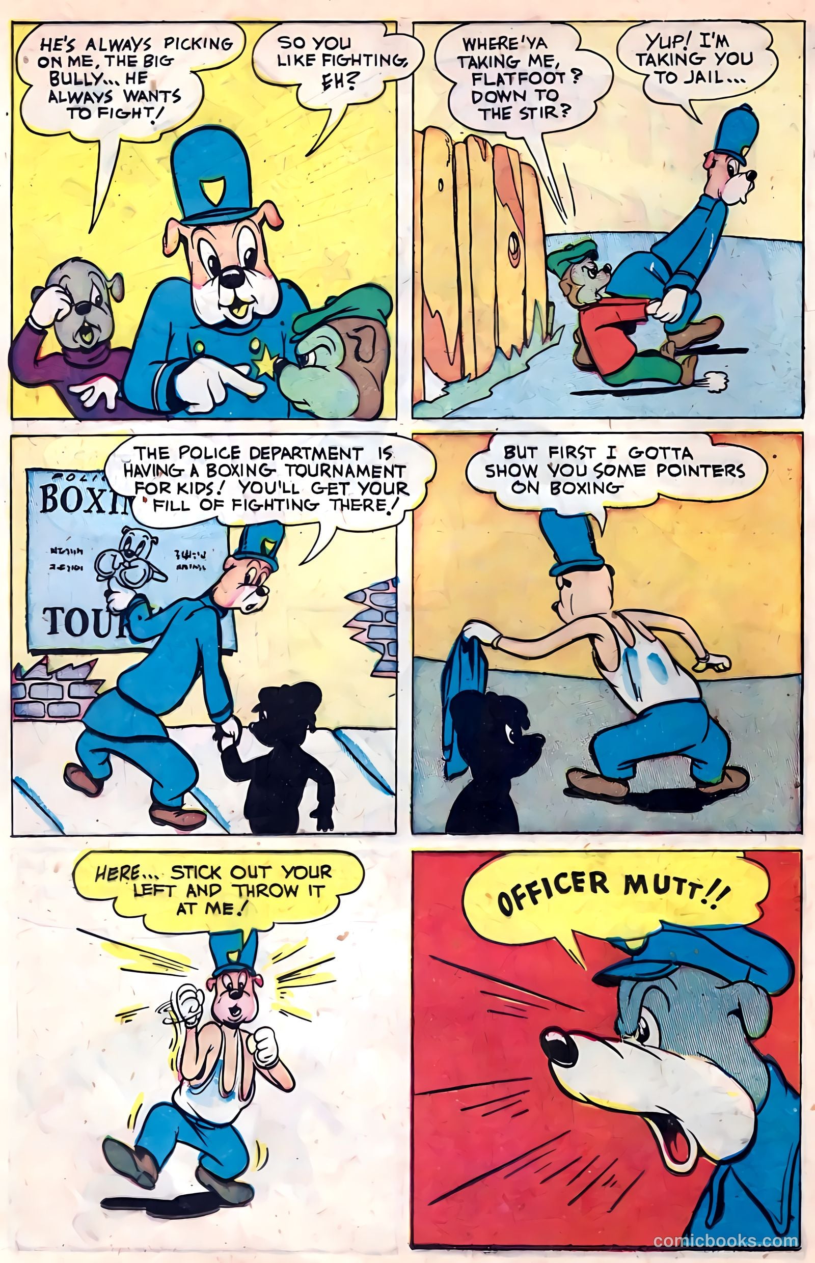 "Red" Rabbit Comics #14 (1950) — page 16 of 36