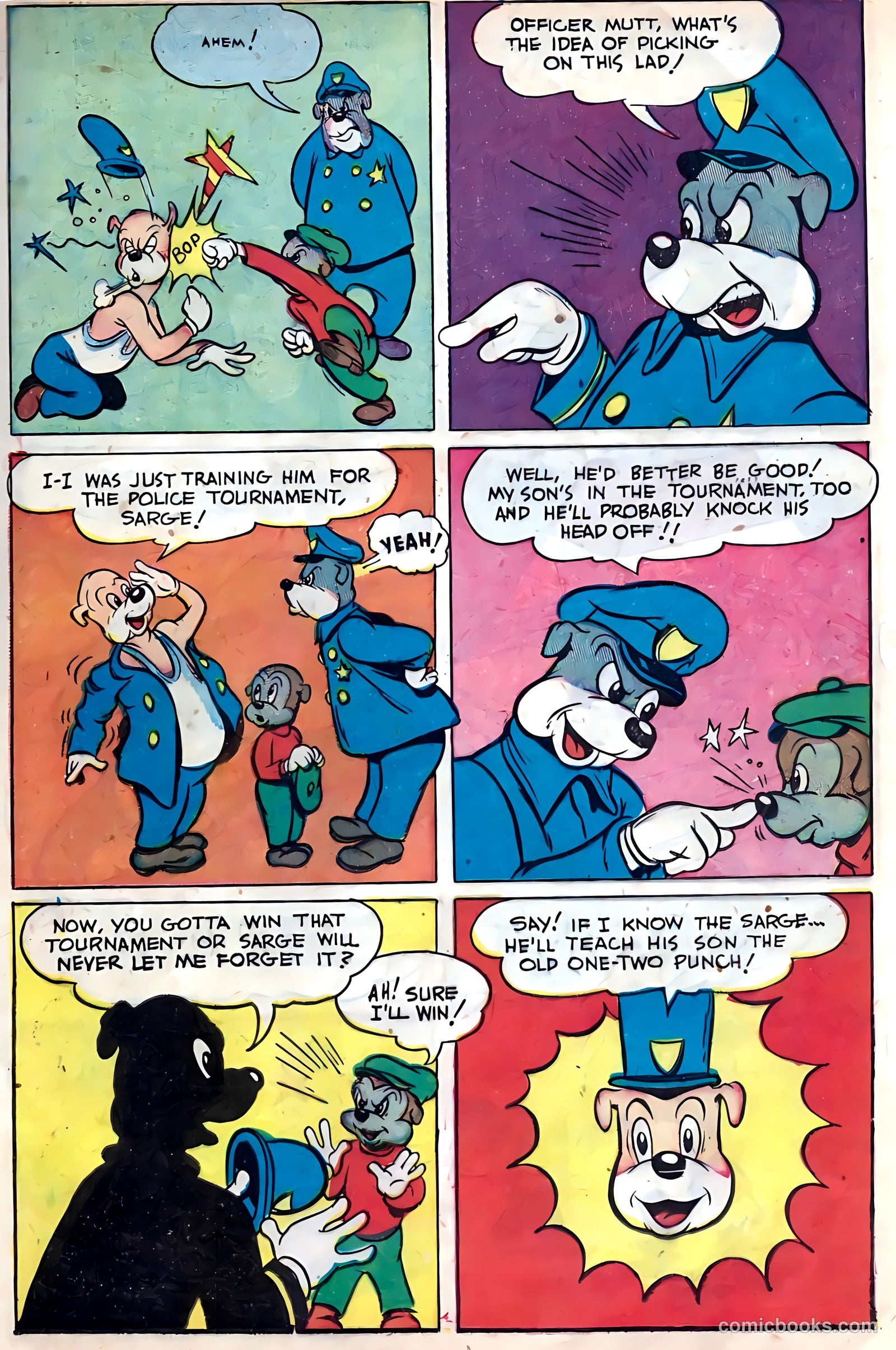 "Red" Rabbit Comics #14 (1950) — page 17 of 36