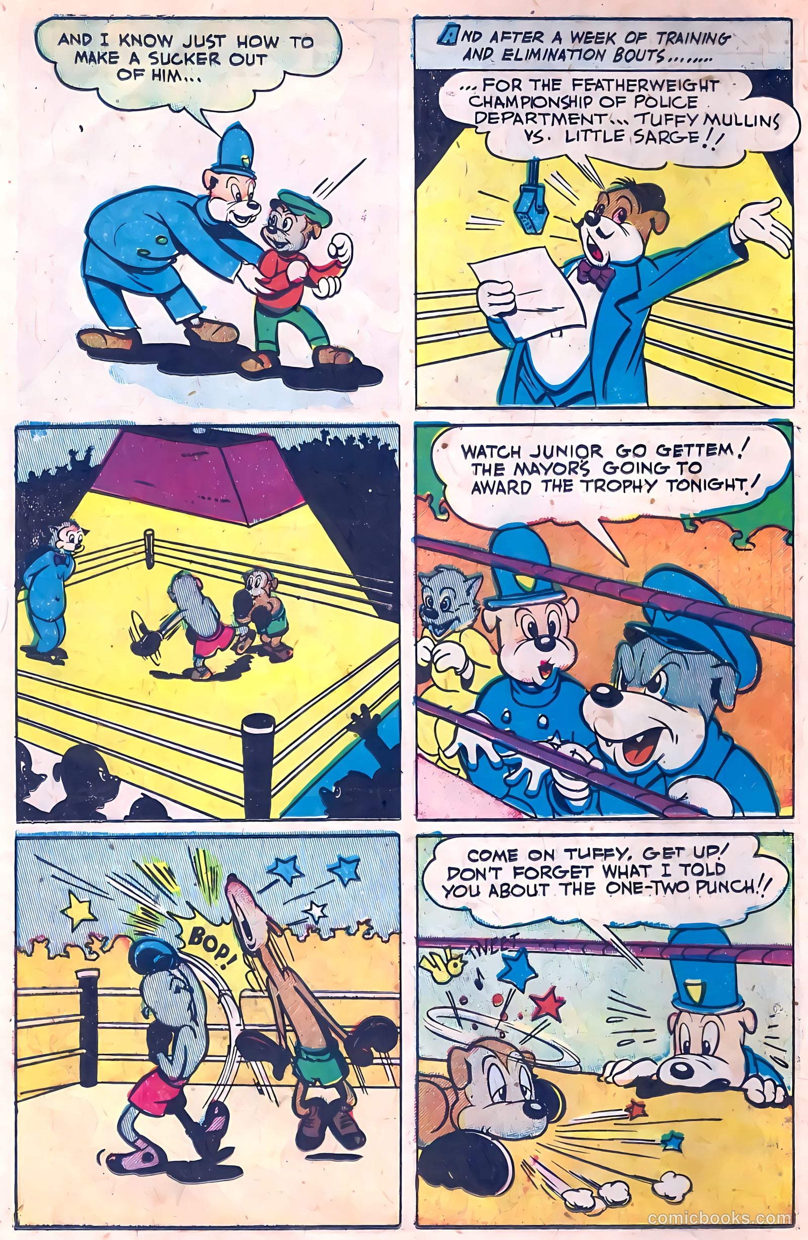 "Red" Rabbit Comics #14 (1950) — page 18 of 36