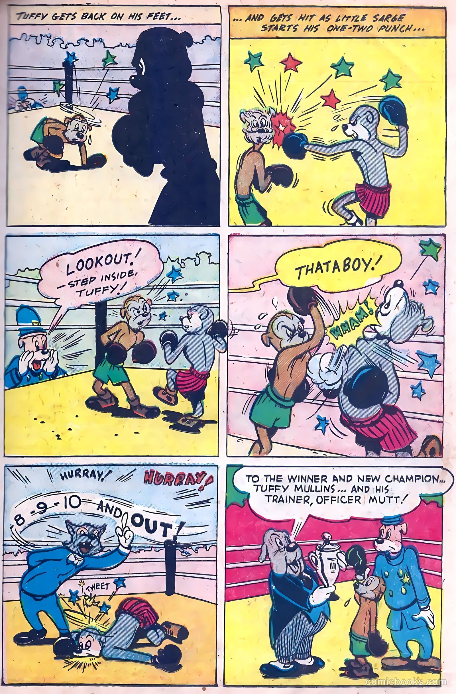 "Red" Rabbit Comics #14 (1950) — page 19 of 36