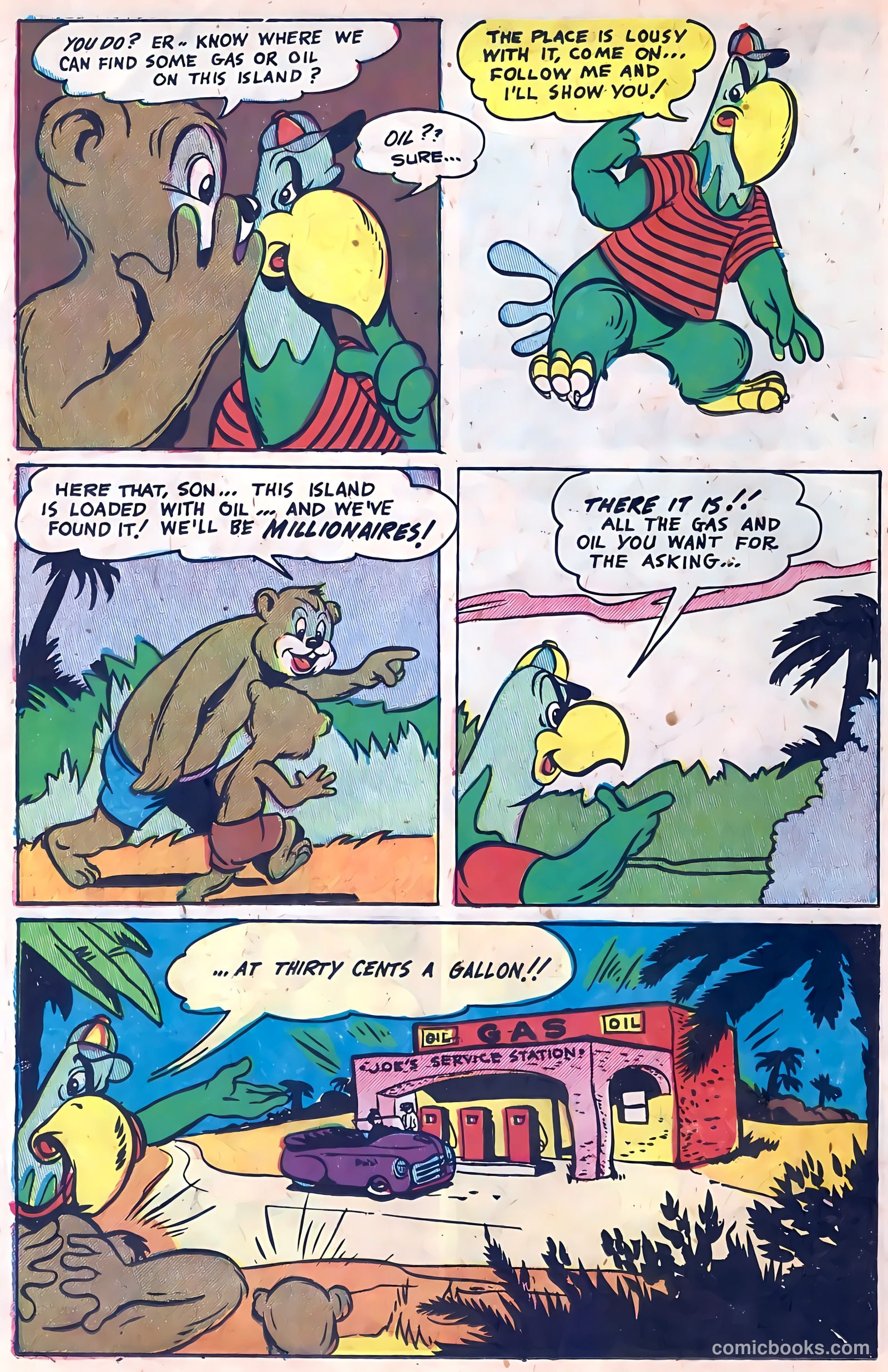 "Red" Rabbit Comics #14 (1950) — page 26 of 36