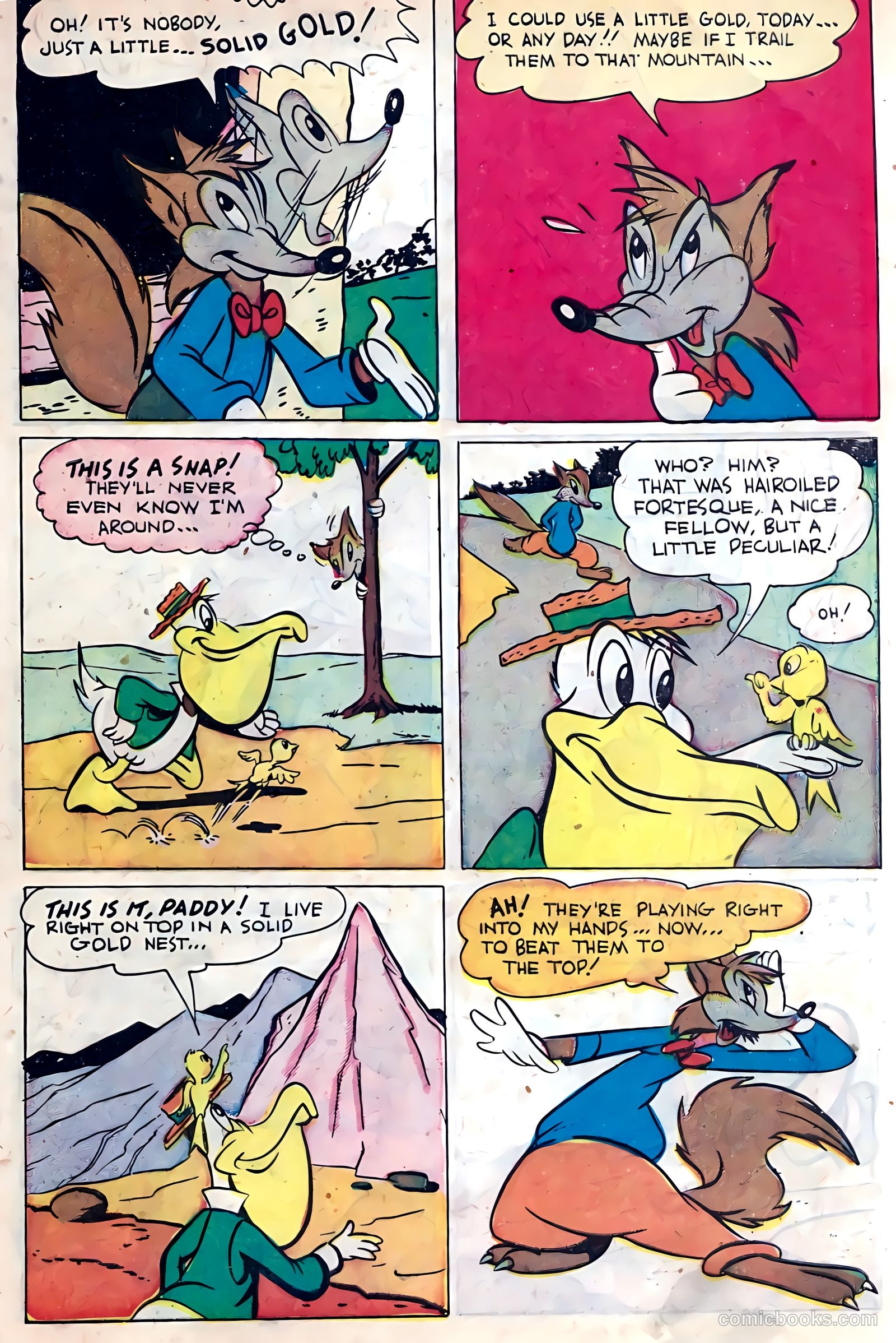 "Red" Rabbit Comics #14 (1950) — page 29 of 36