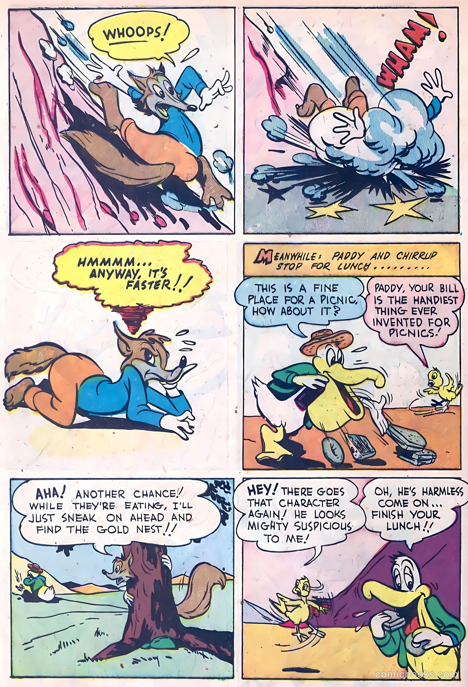 "Red" Rabbit Comics #14 (1950) — page 32 of 36