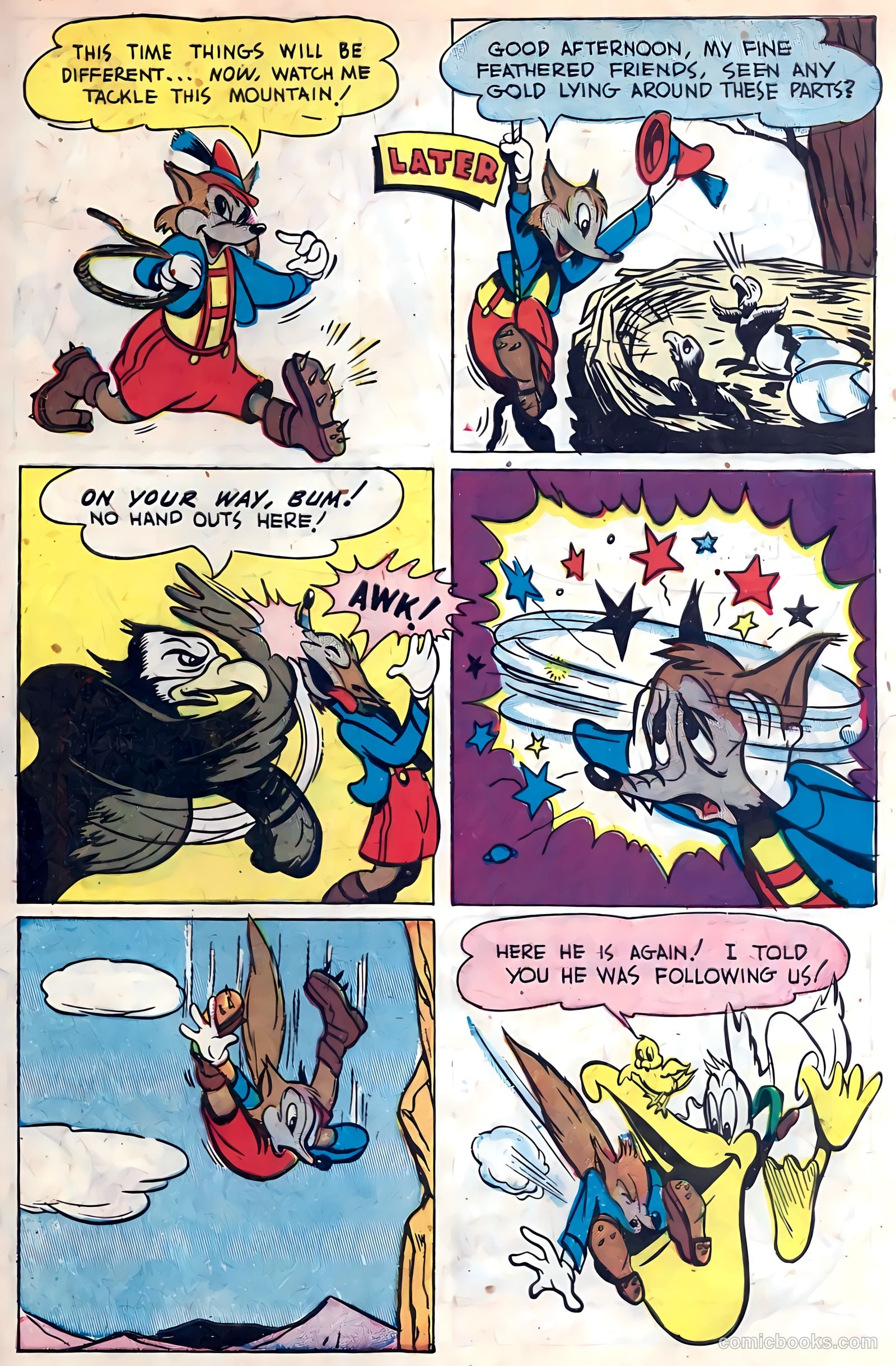 "Red" Rabbit Comics #14 (1950) — page 33 of 36