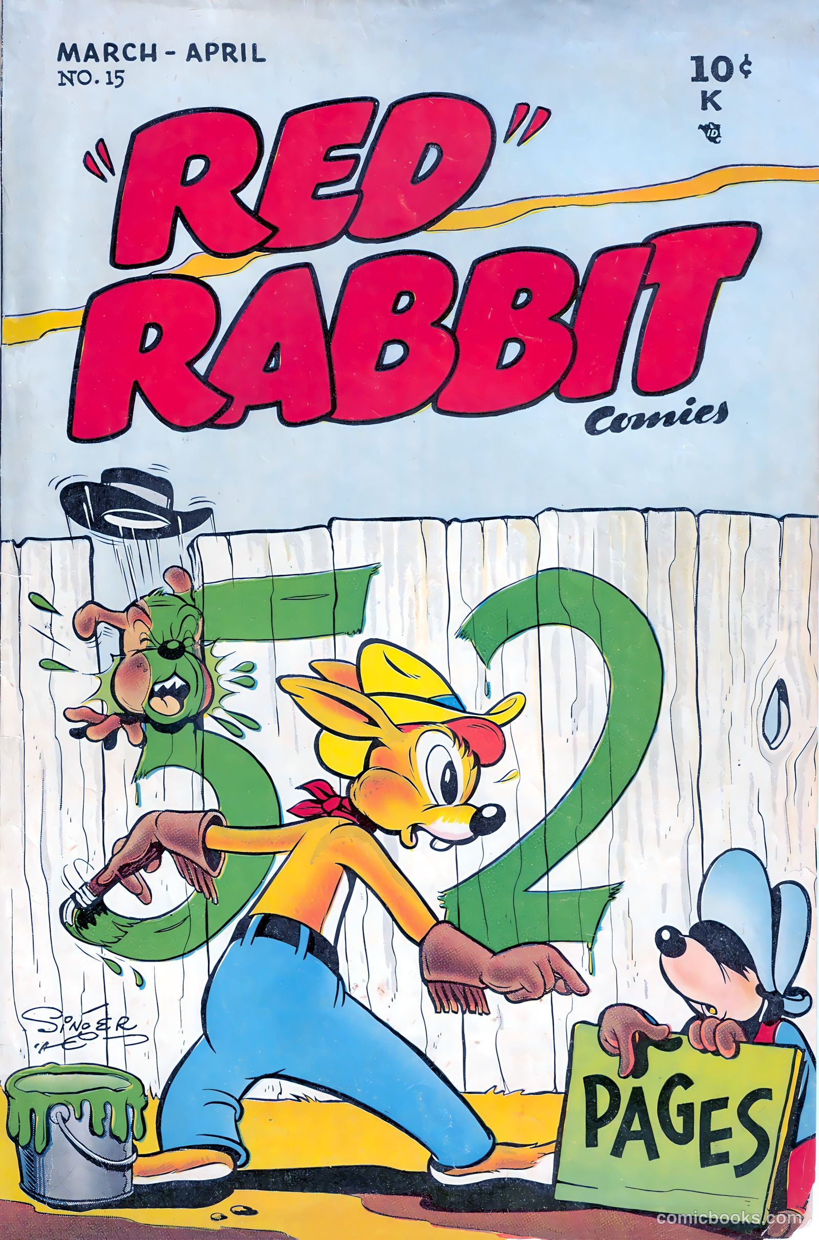 "Red" Rabbit Comics #15