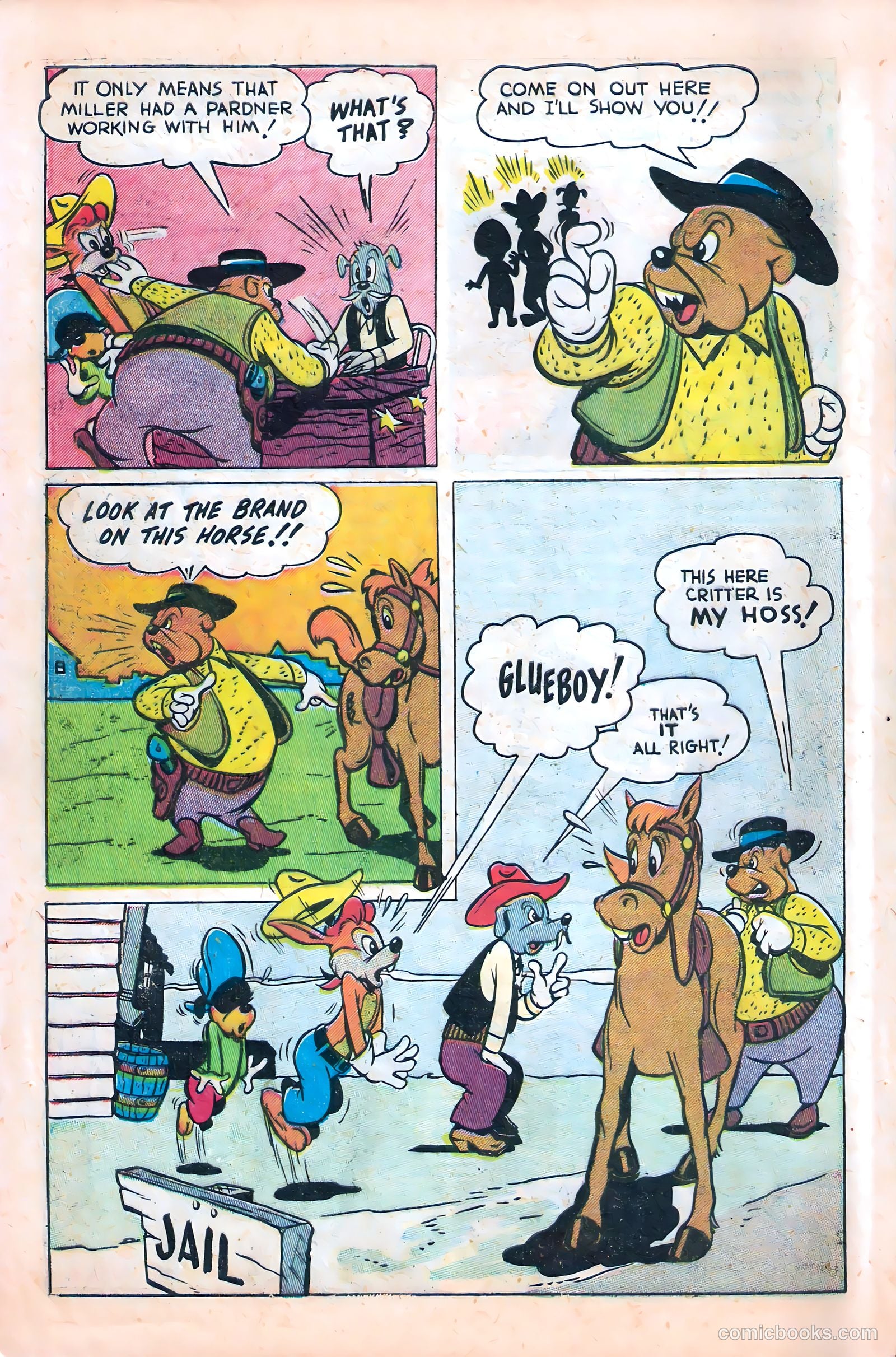 "Red" Rabbit Comics #15 (1950) — page 6 of 52
