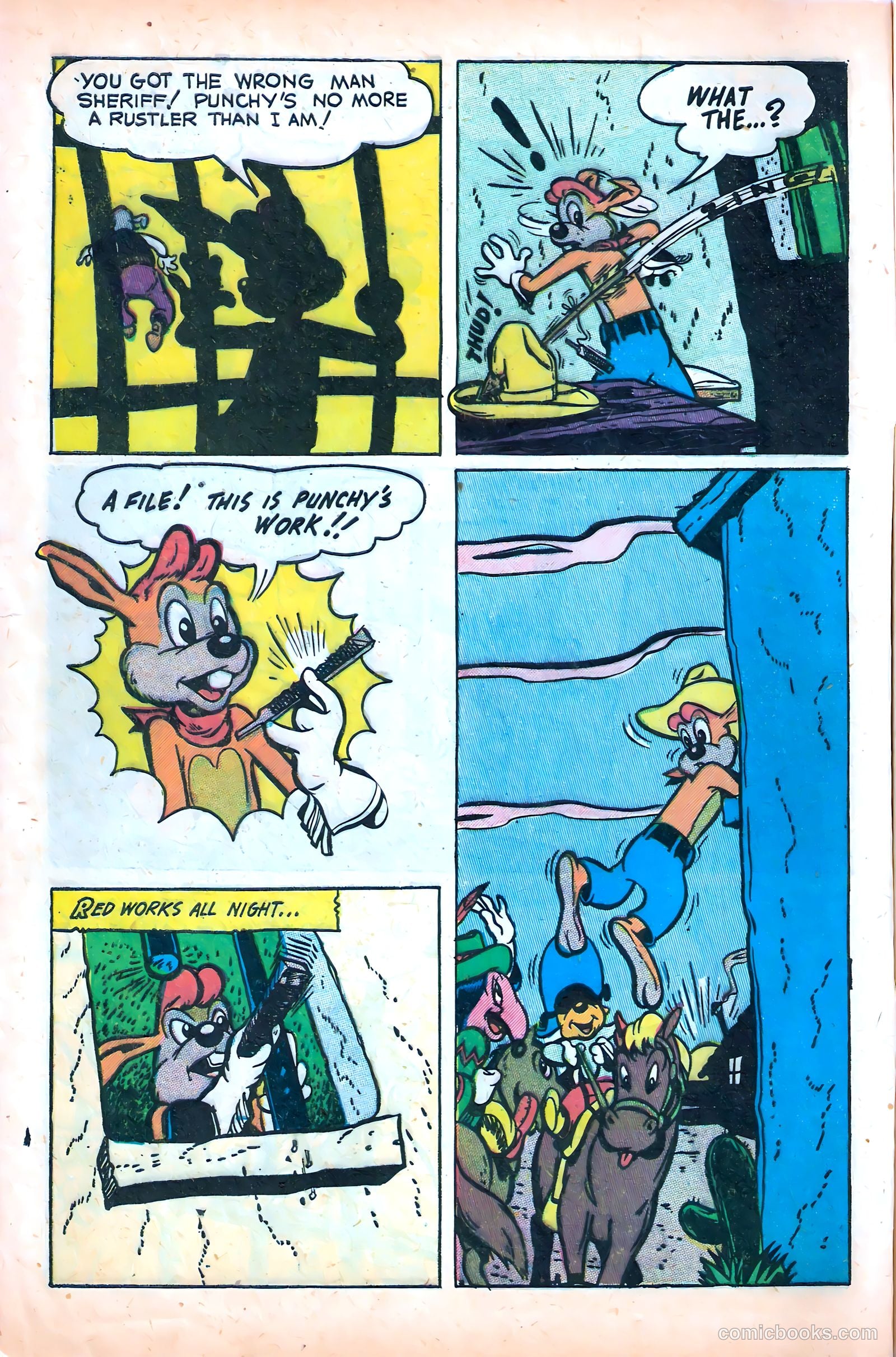 "Red" Rabbit Comics #15 (1950) — page 8 of 52