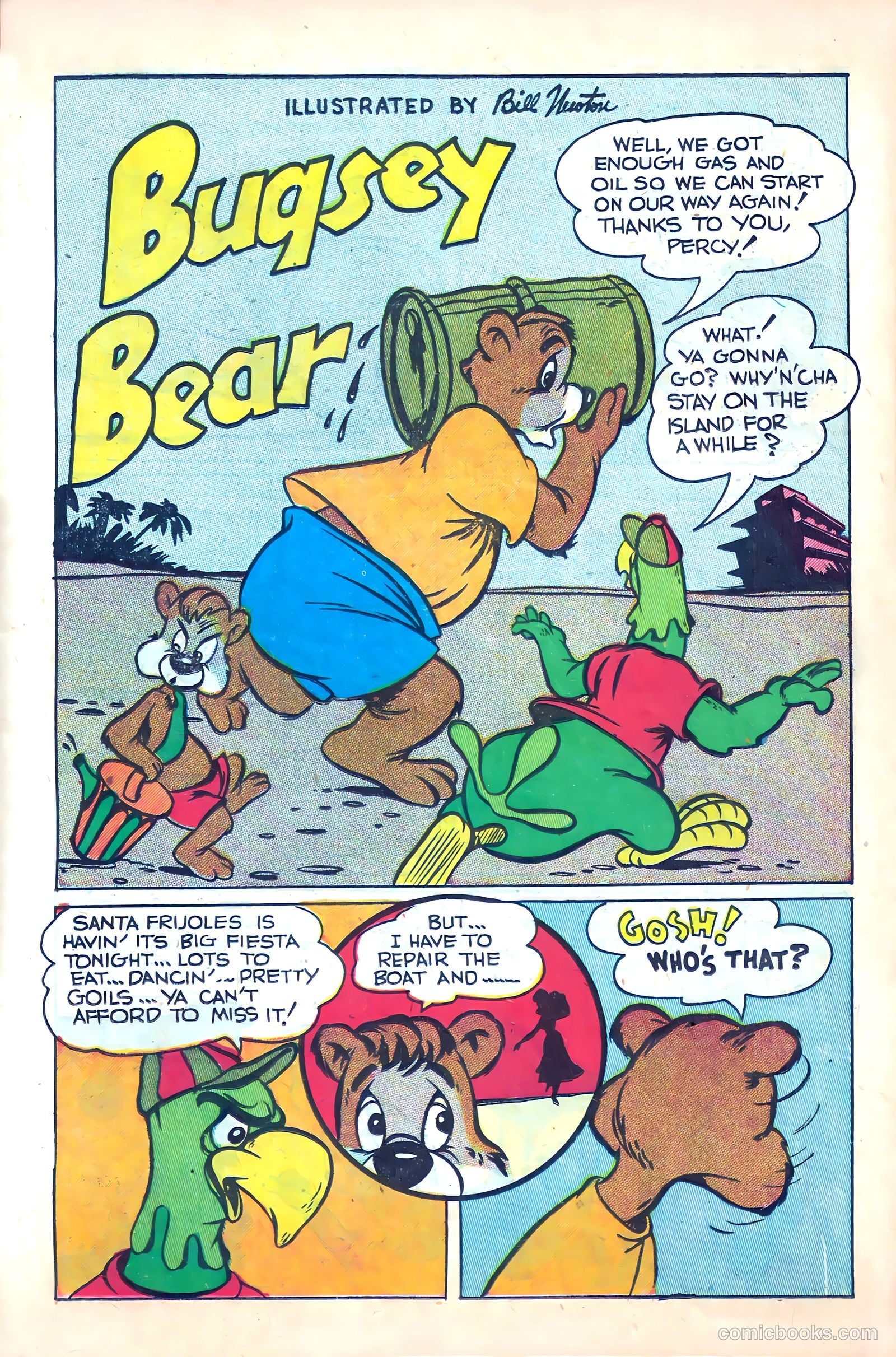 "Red" Rabbit Comics #15 (1950) — page 15 of 52