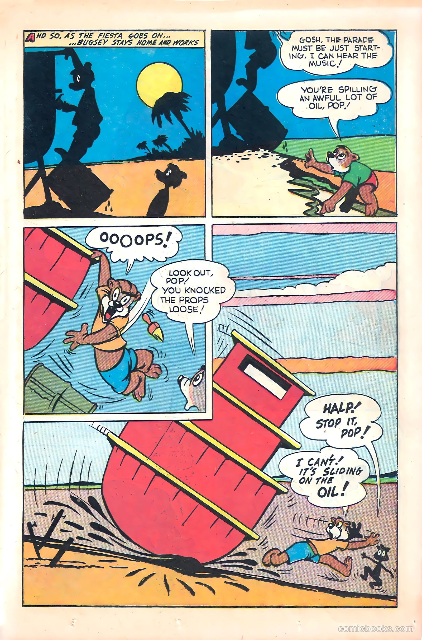"Red" Rabbit Comics #15 (1950) — page 19 of 52