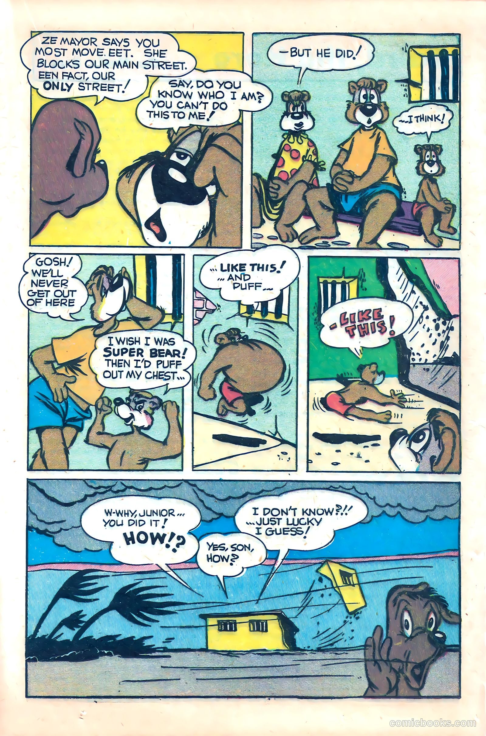 "Red" Rabbit Comics #15 (1950) — page 21 of 52
