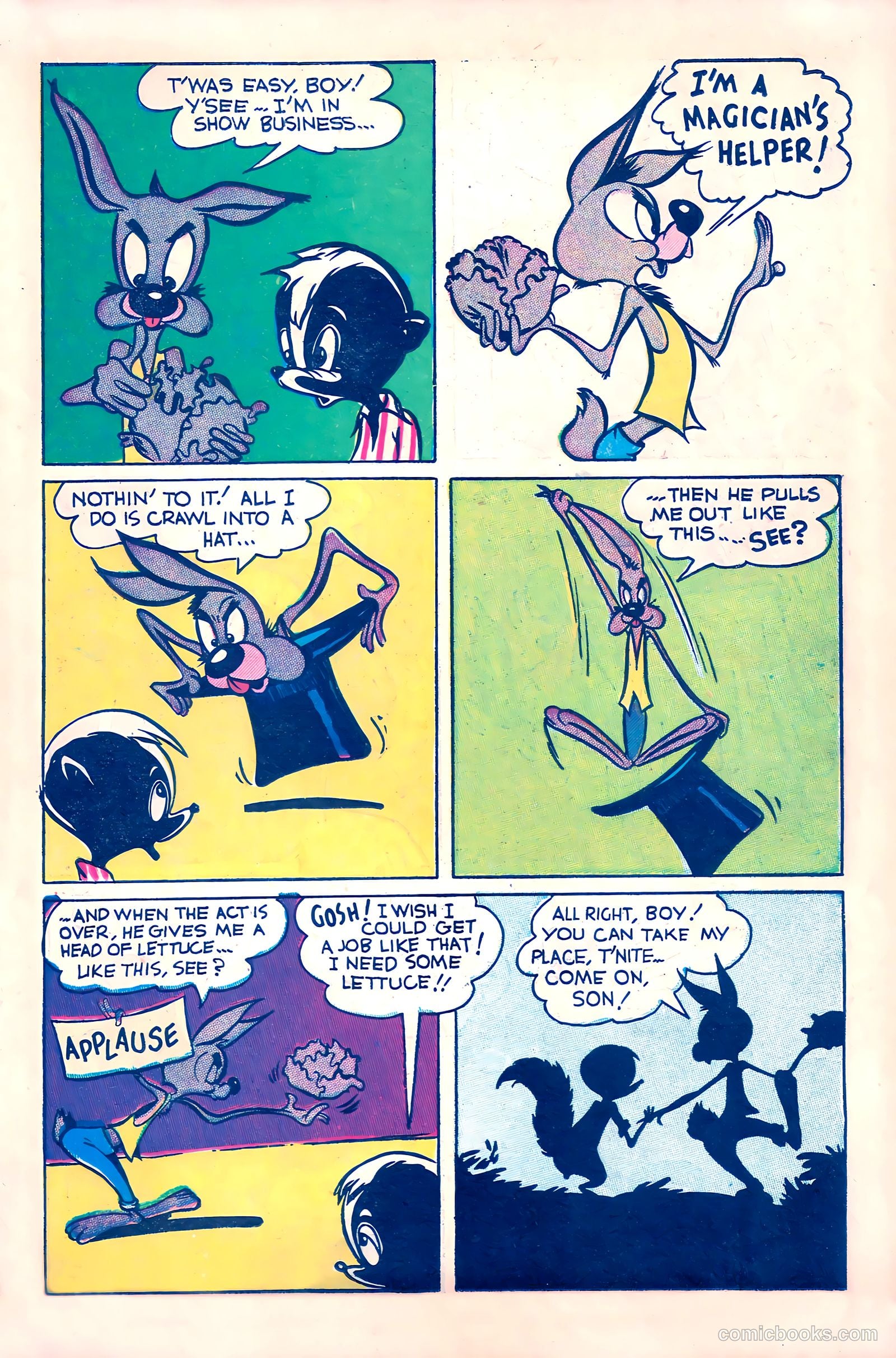 "Red" Rabbit Comics #15 (1950) — page 31 of 52