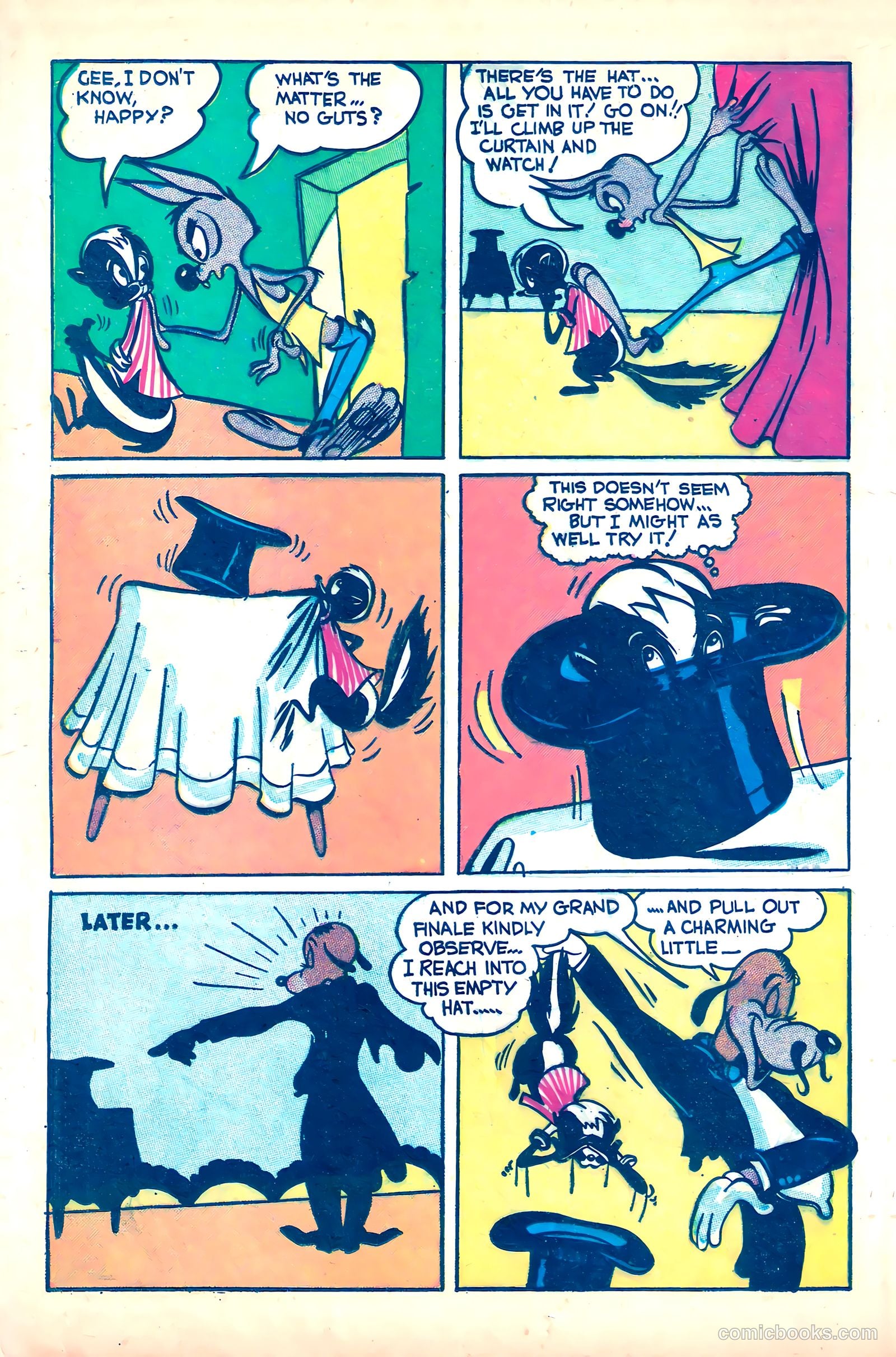 "Red" Rabbit Comics #15 (1950) — page 32 of 52