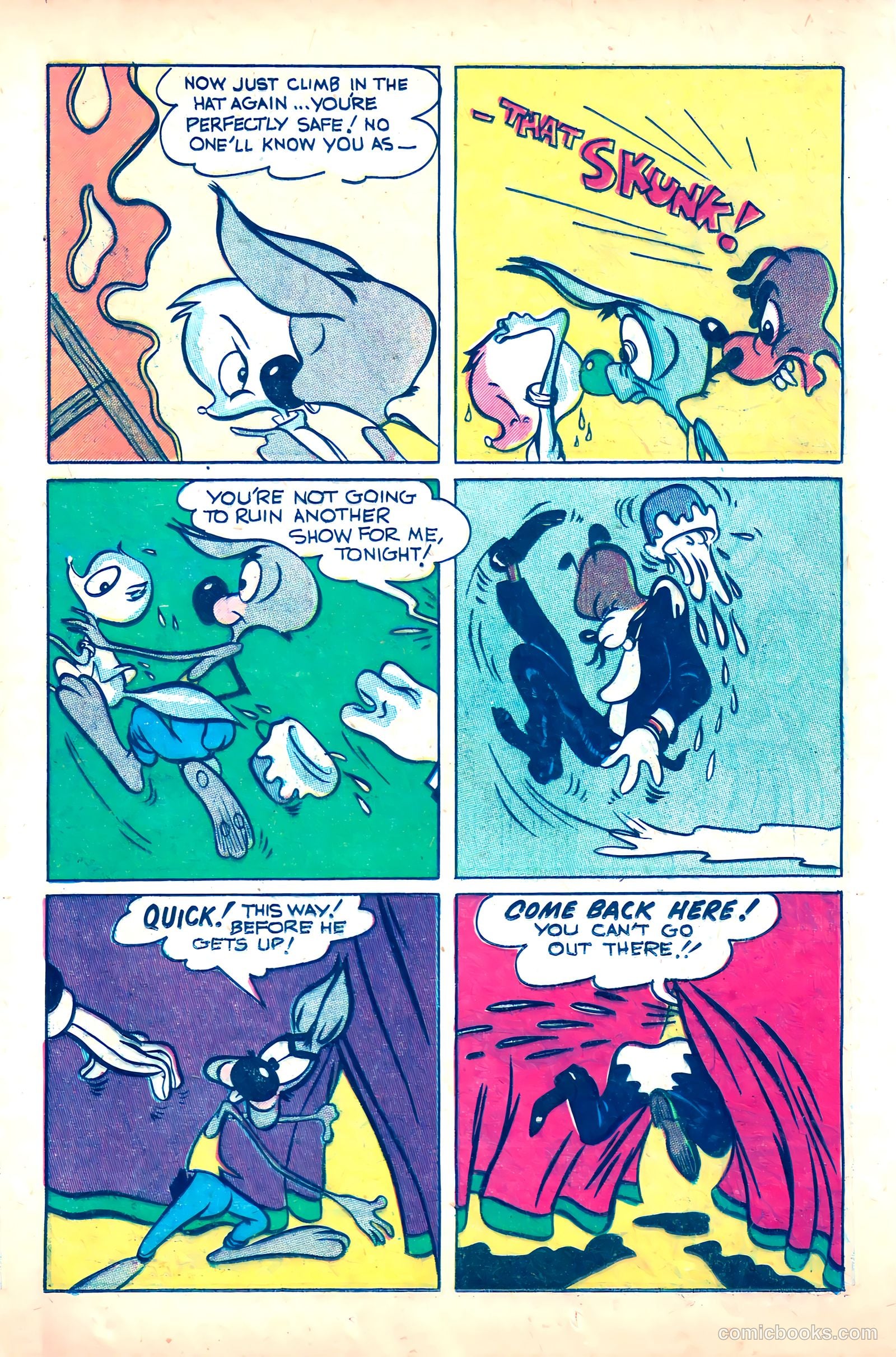 "Red" Rabbit Comics #15 (1950) — page 35 of 52