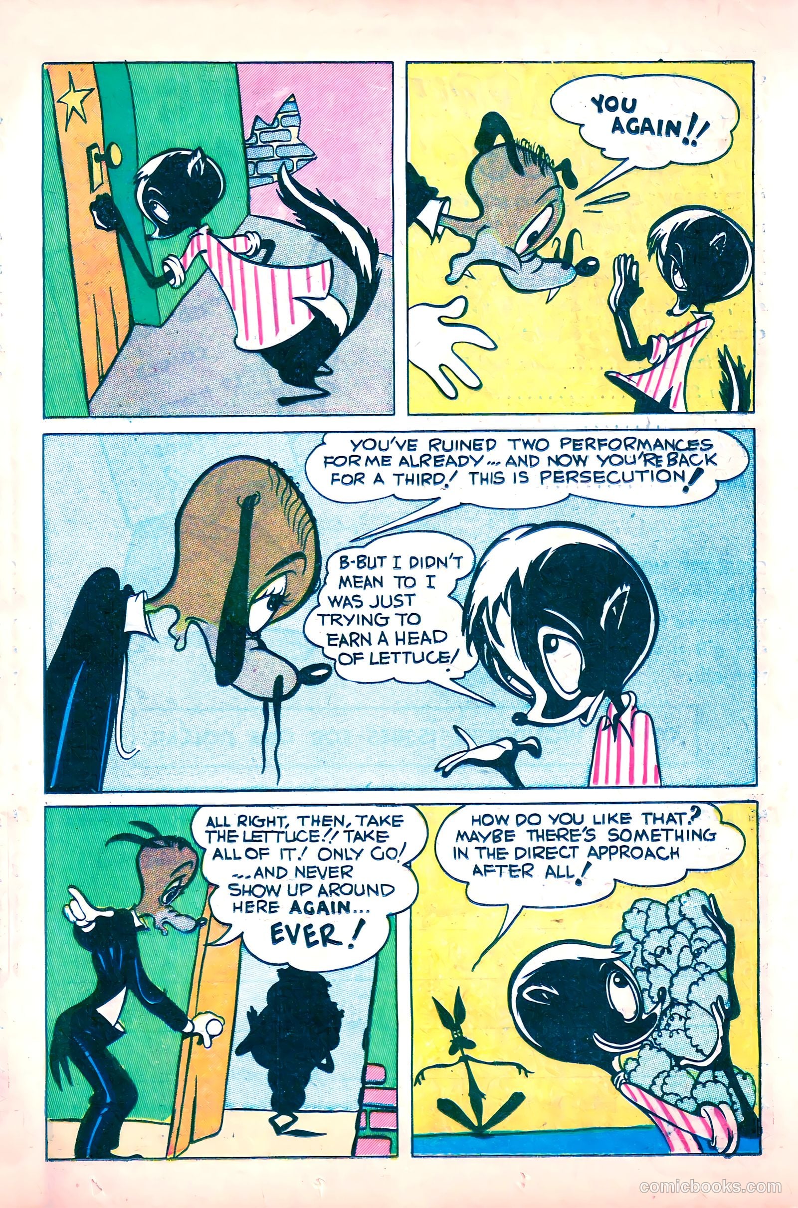 "Red" Rabbit Comics #15 (1950) — page 37 of 52