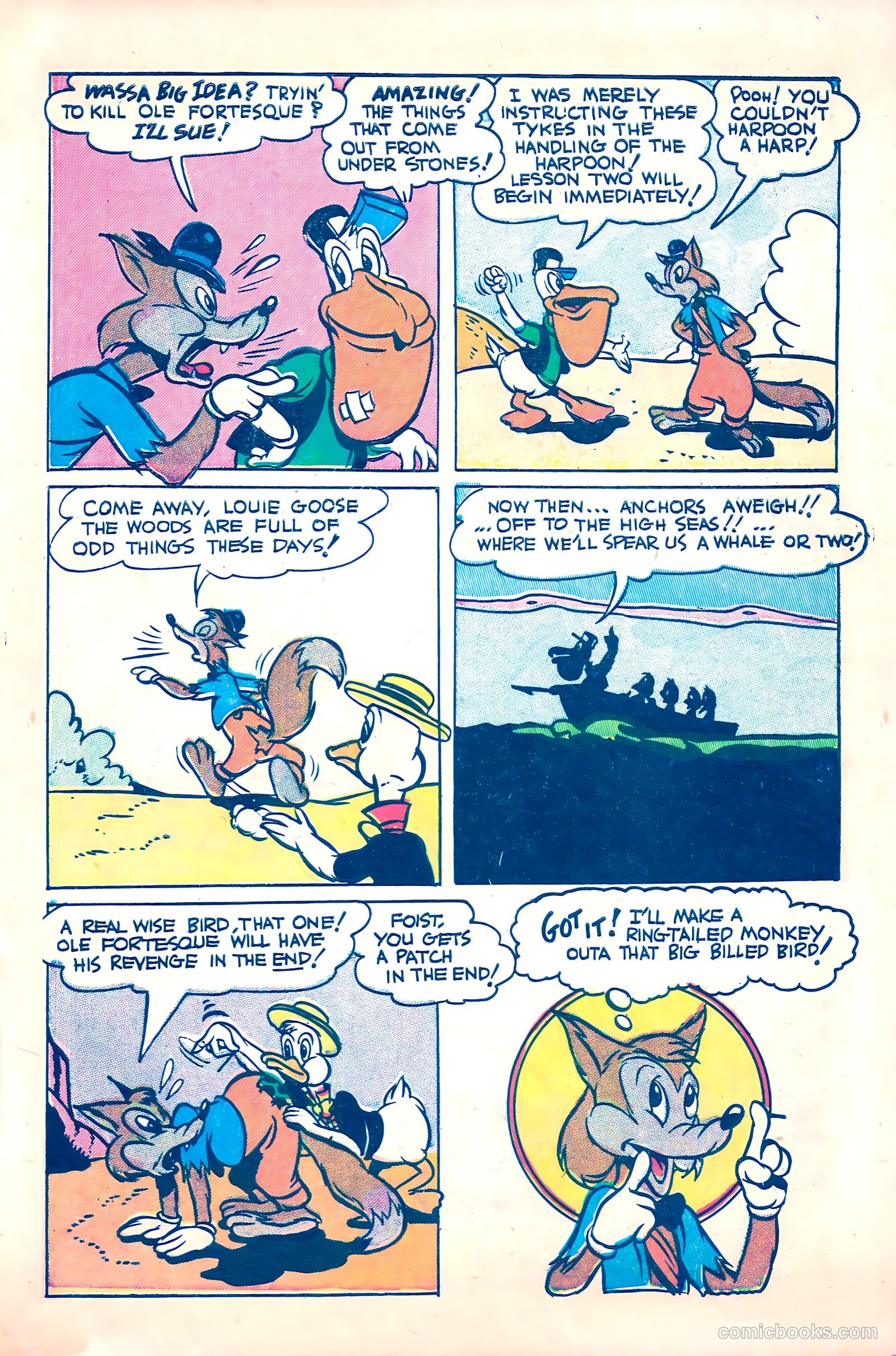 "Red" Rabbit Comics #15 (1950) — page 41 of 52