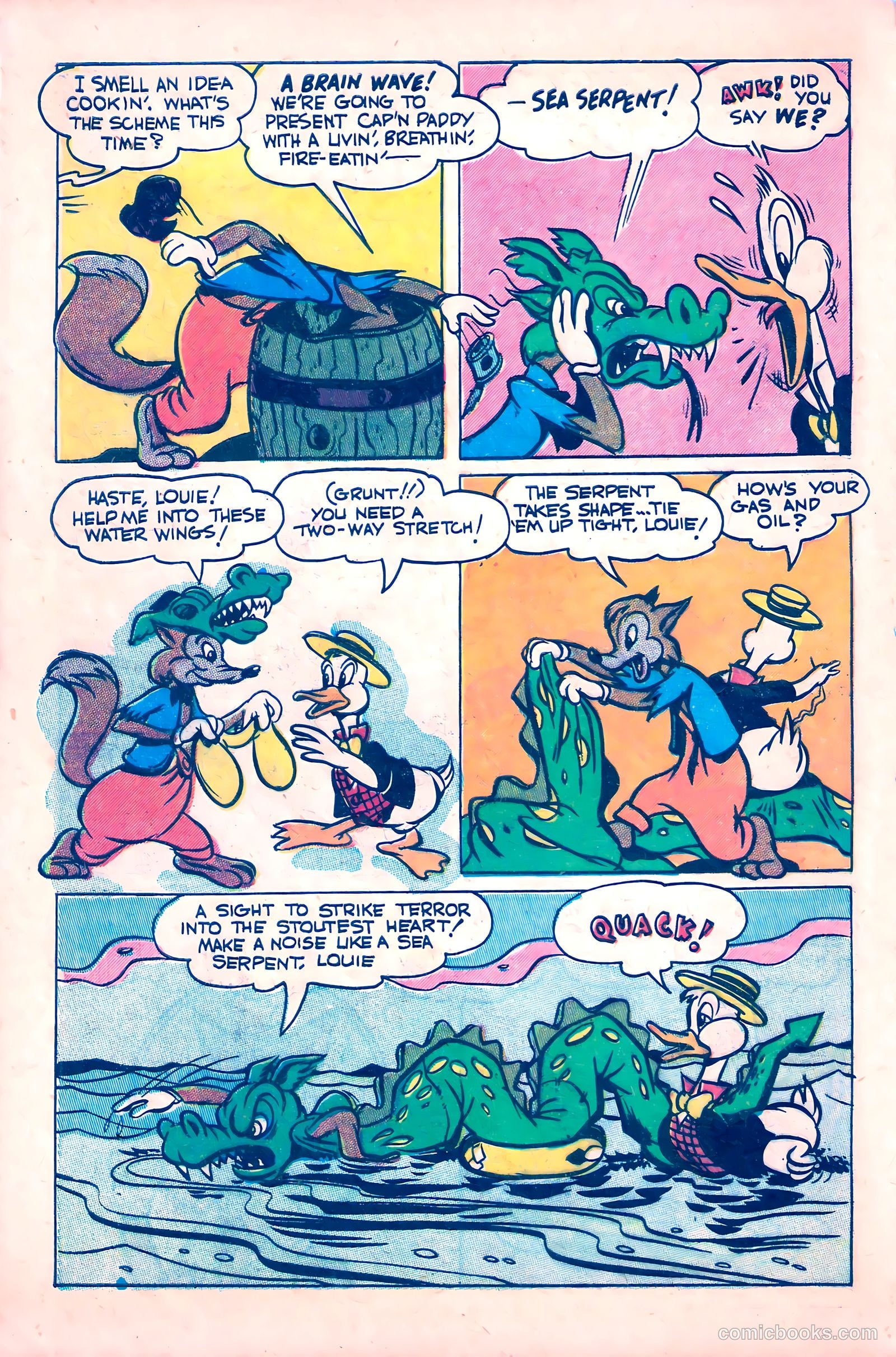 "Red" Rabbit Comics #15 (1950) — page 42 of 52