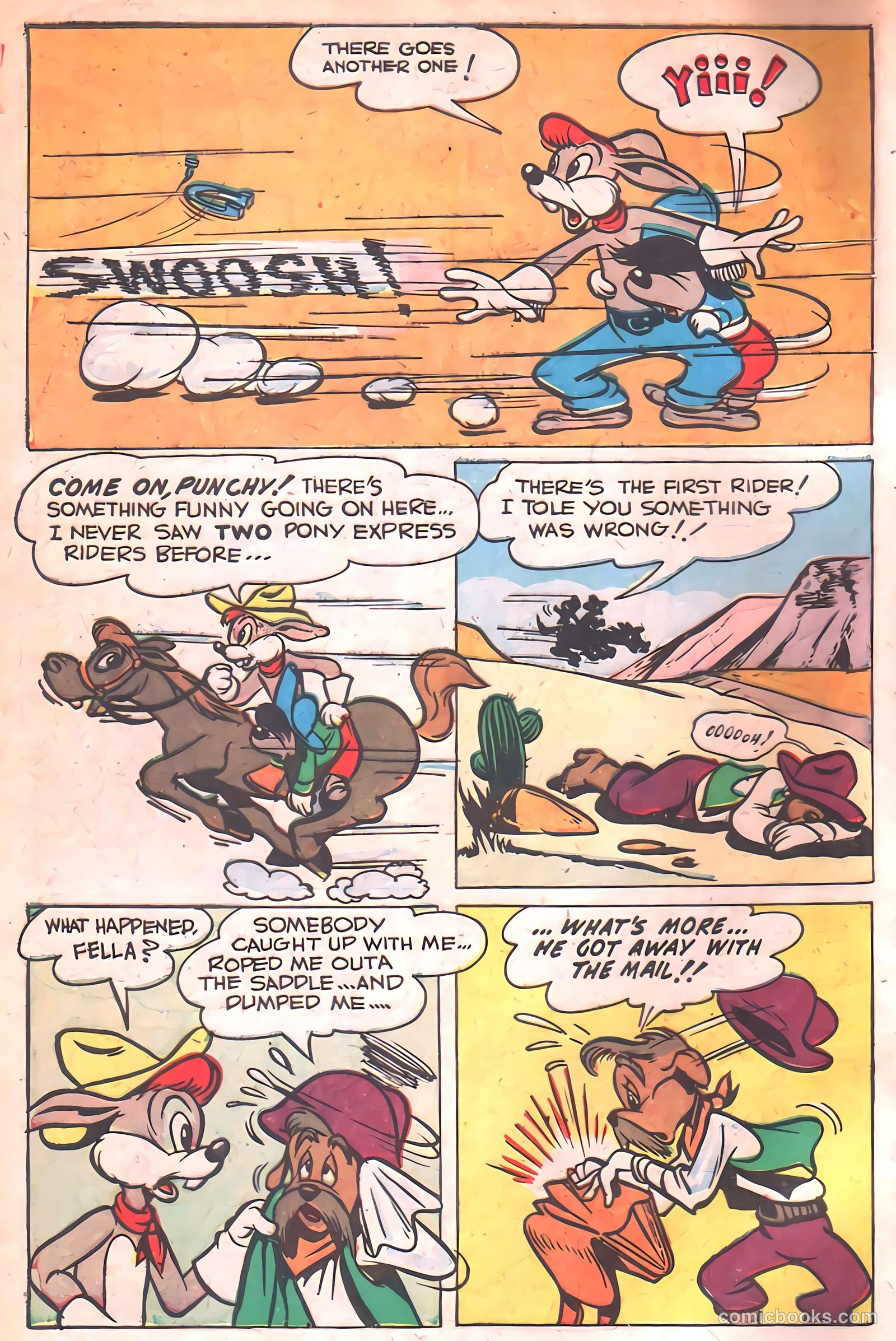 "Red" Rabbit Comics #16 (1950) — page 4 of 52