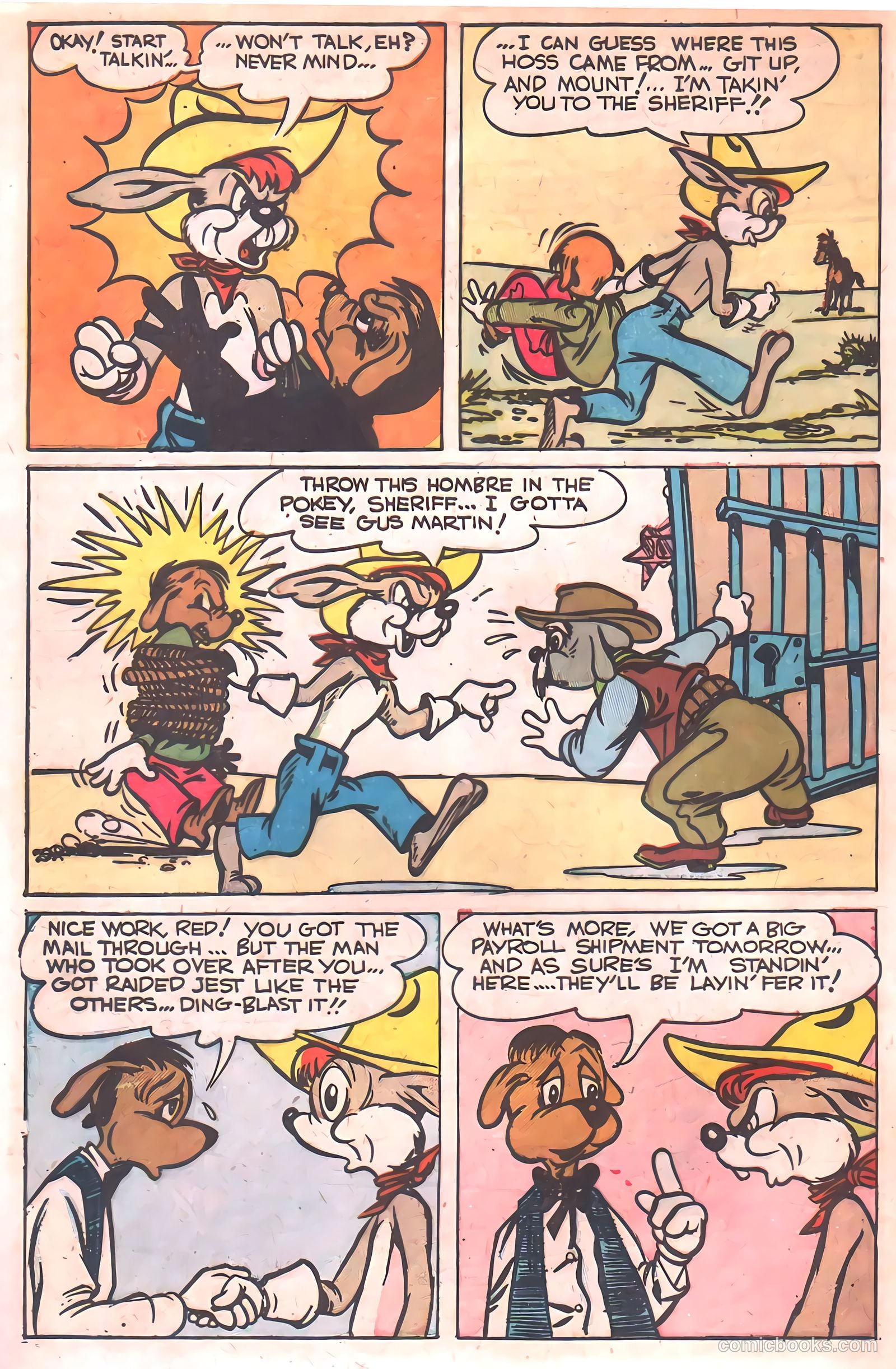 "Red" Rabbit Comics #16 (1950) — page 8 of 52