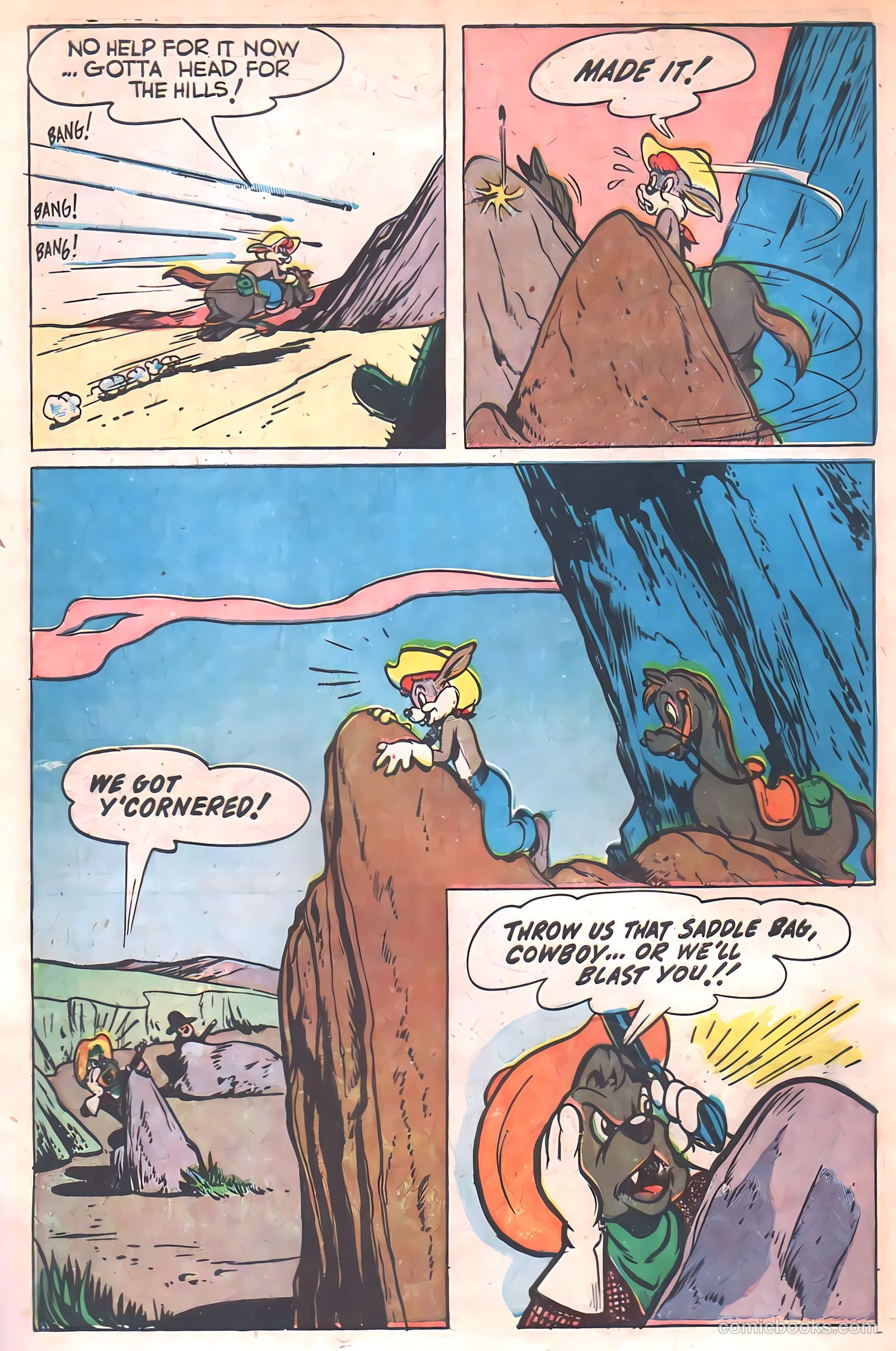 "Red" Rabbit Comics #16 (1950) — page 12 of 52
