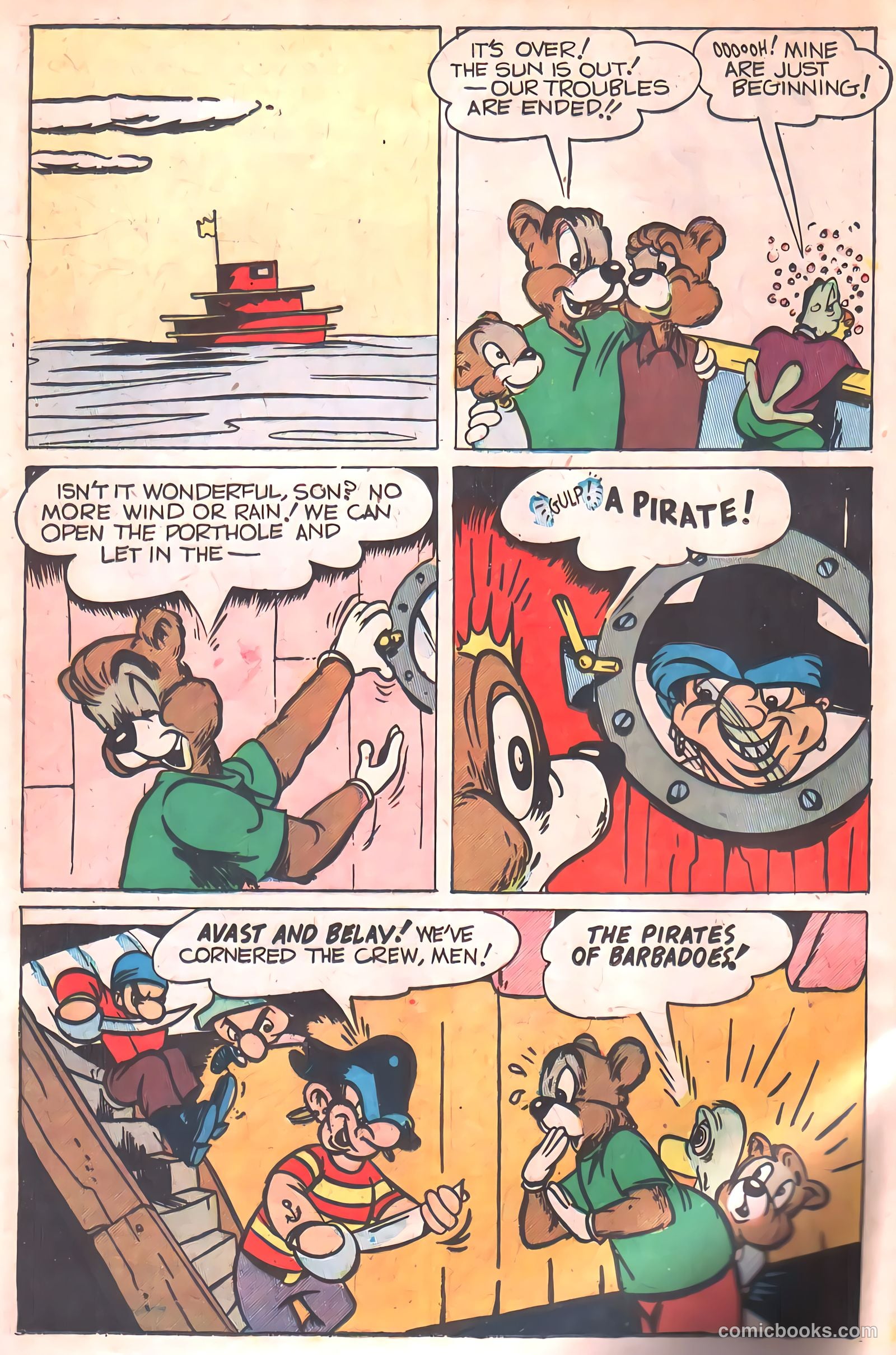 "Red" Rabbit Comics #16 (1950) — page 16 of 52