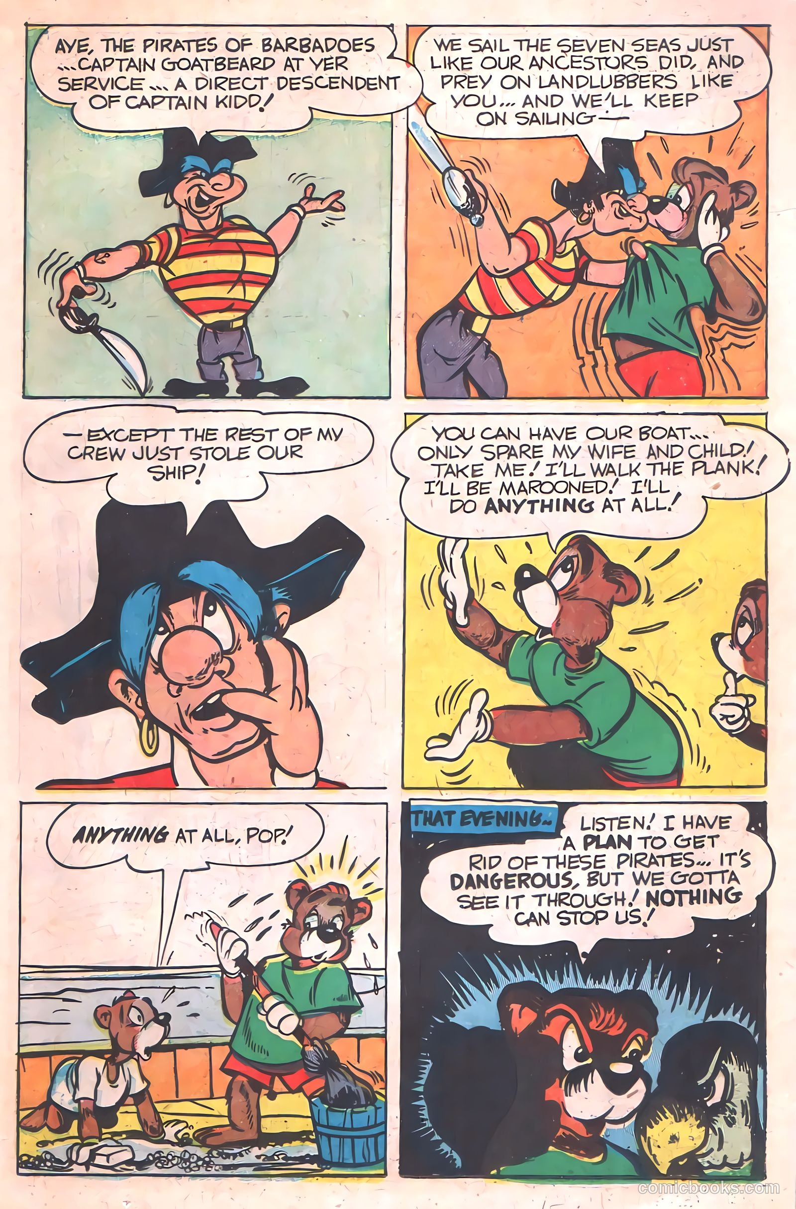 "Red" Rabbit Comics #16 (1950) — page 17 of 52