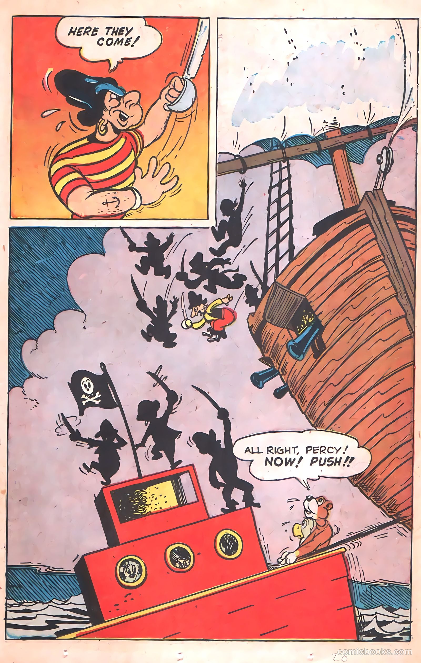 "Red" Rabbit Comics #16 (1950) — page 19 of 52
