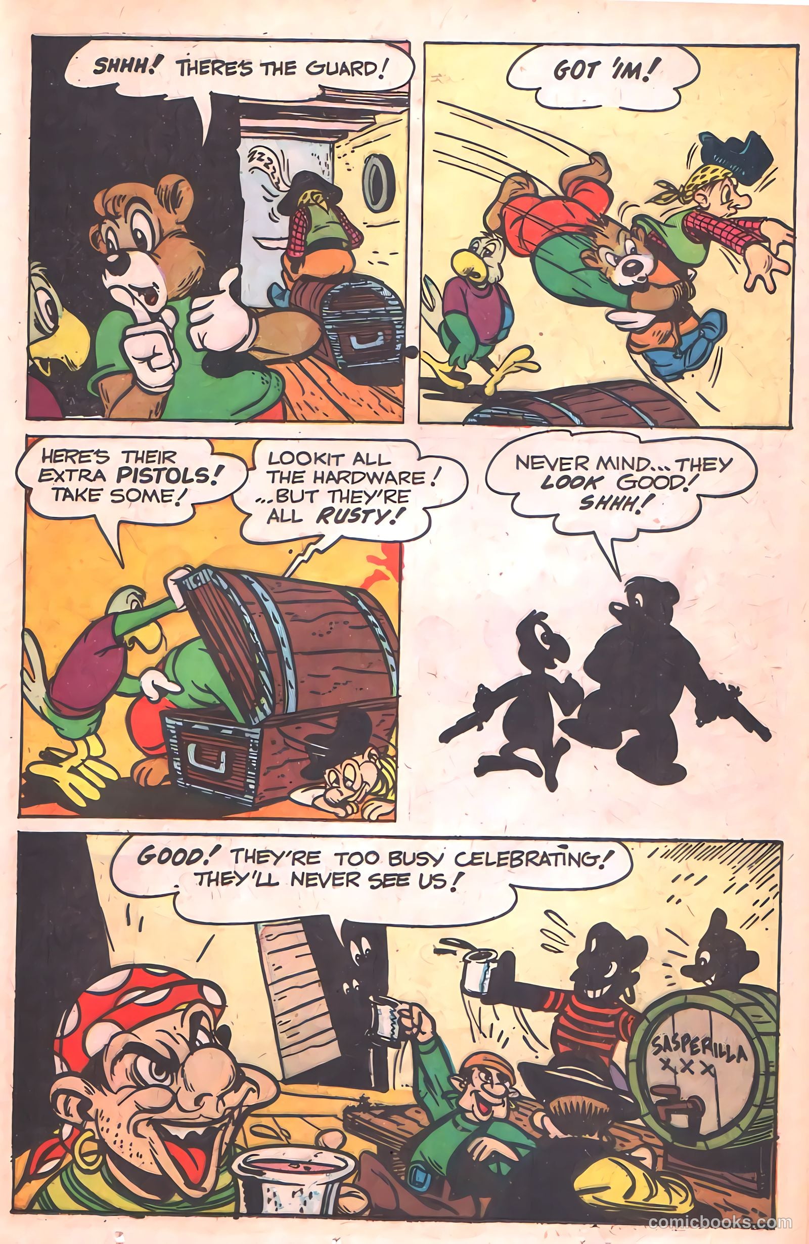 "Red" Rabbit Comics #16 (1950) — page 21 of 52