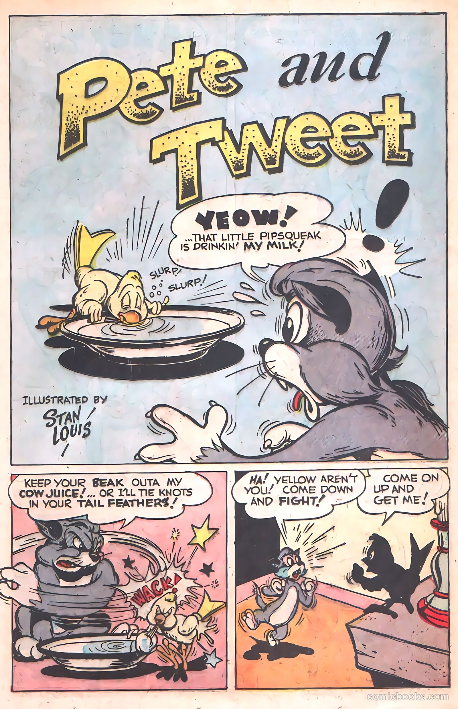 "Red" Rabbit Comics #16 (1950) — page 23 of 52