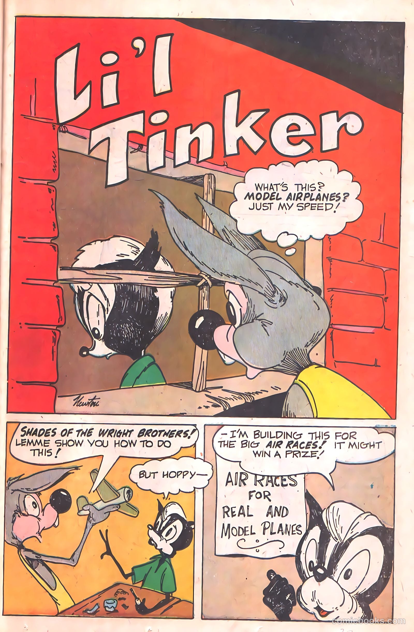 "Red" Rabbit Comics #16 (1950) — page 31 of 52