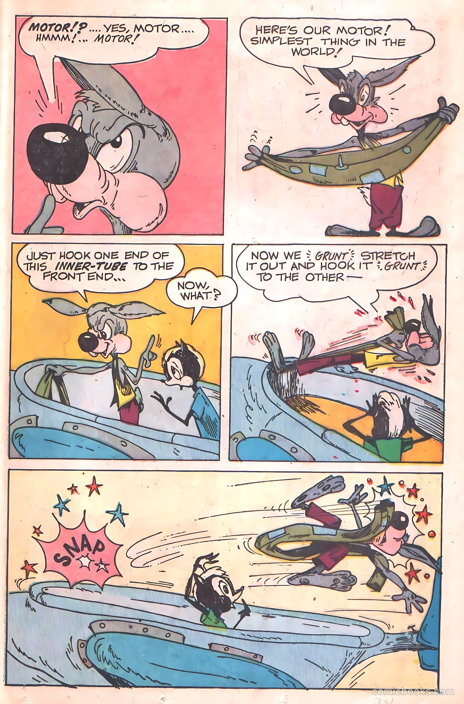 "Red" Rabbit Comics #16 (1950) — page 33 of 52
