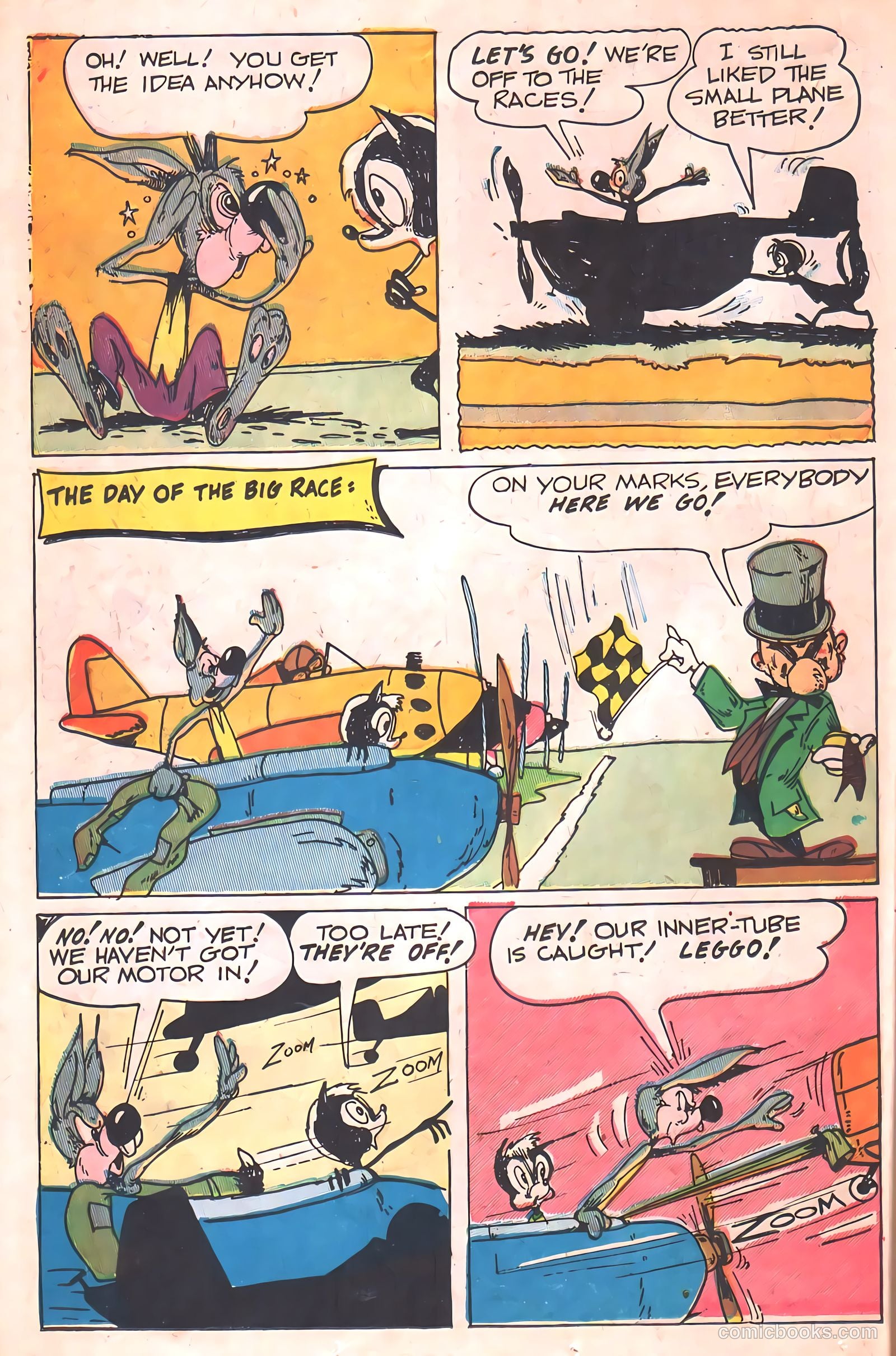 "Red" Rabbit Comics #16 (1950) — page 34 of 52