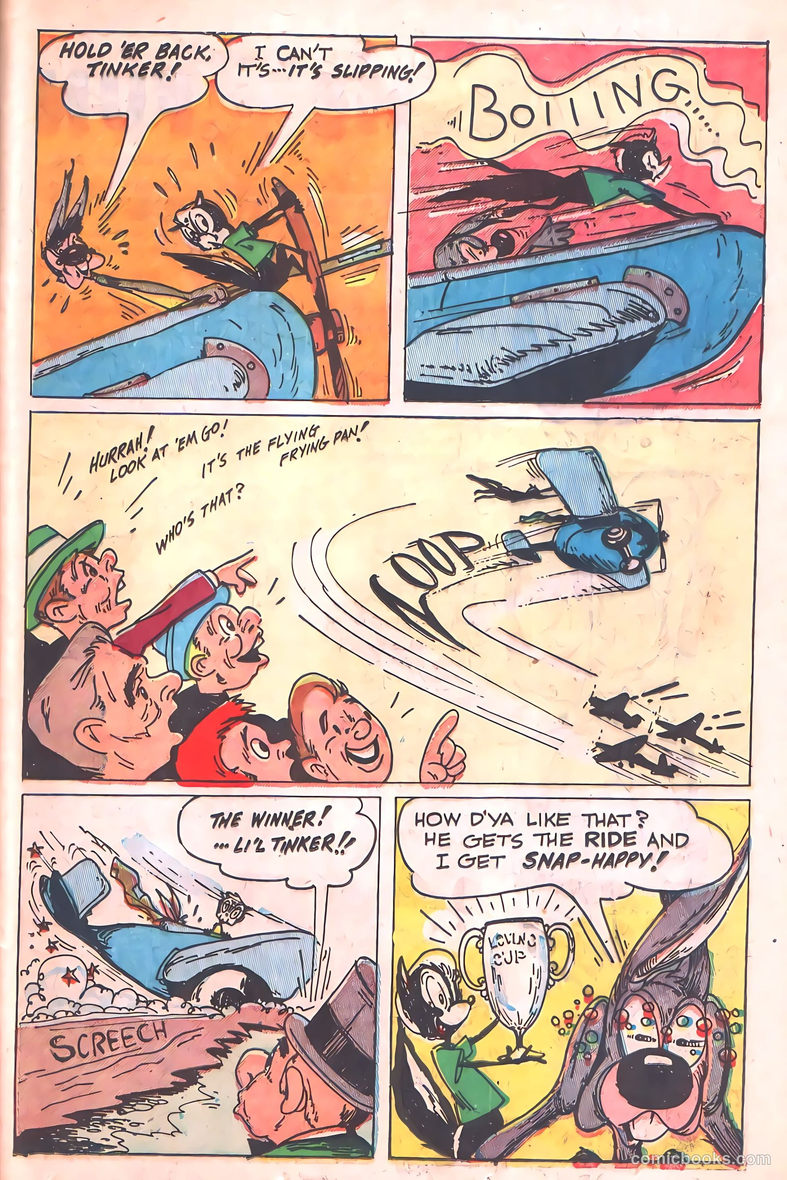 "Red" Rabbit Comics #16 (1950) — page 35 of 52