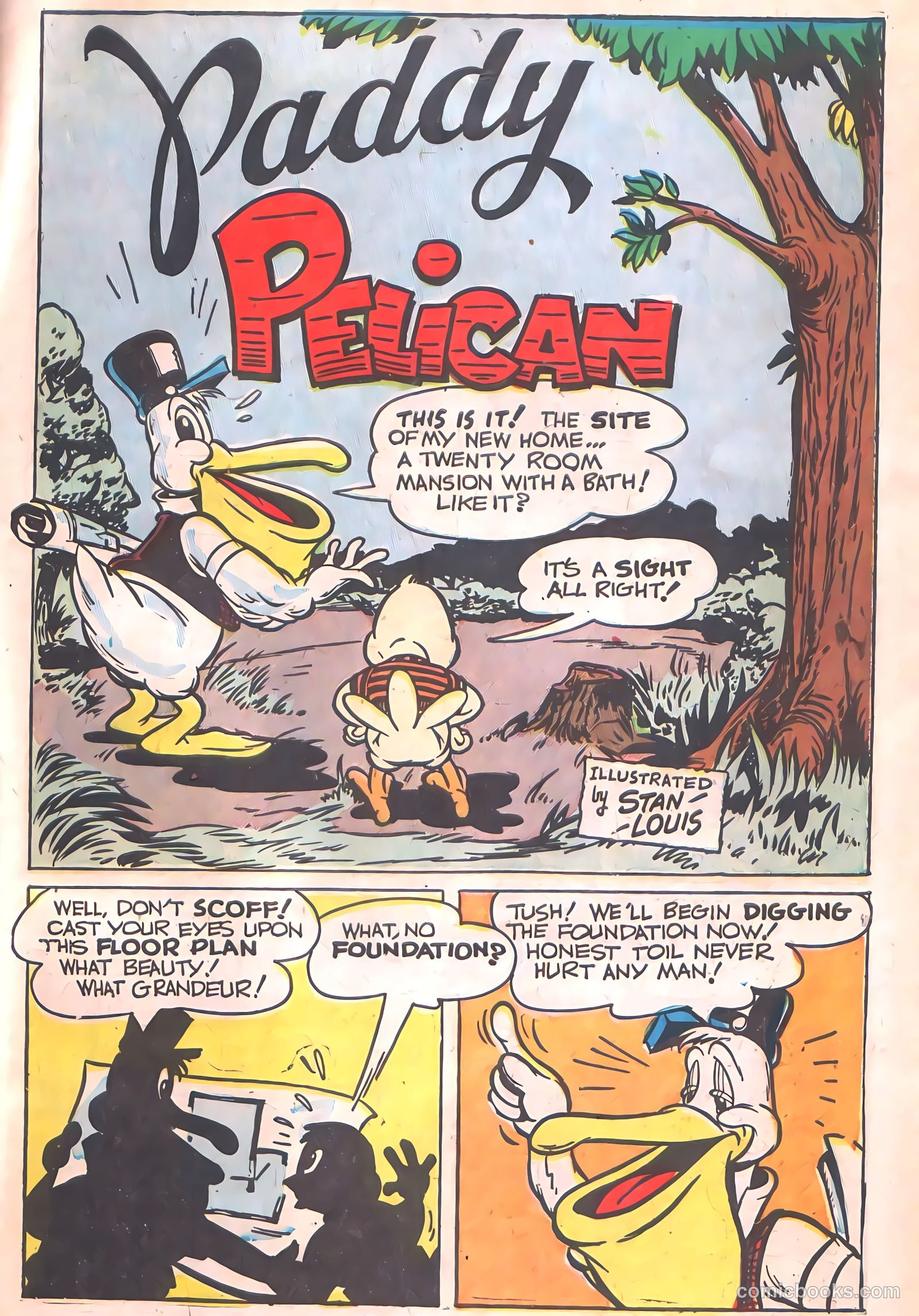 "Red" Rabbit Comics #16 (1950) — page 39 of 52