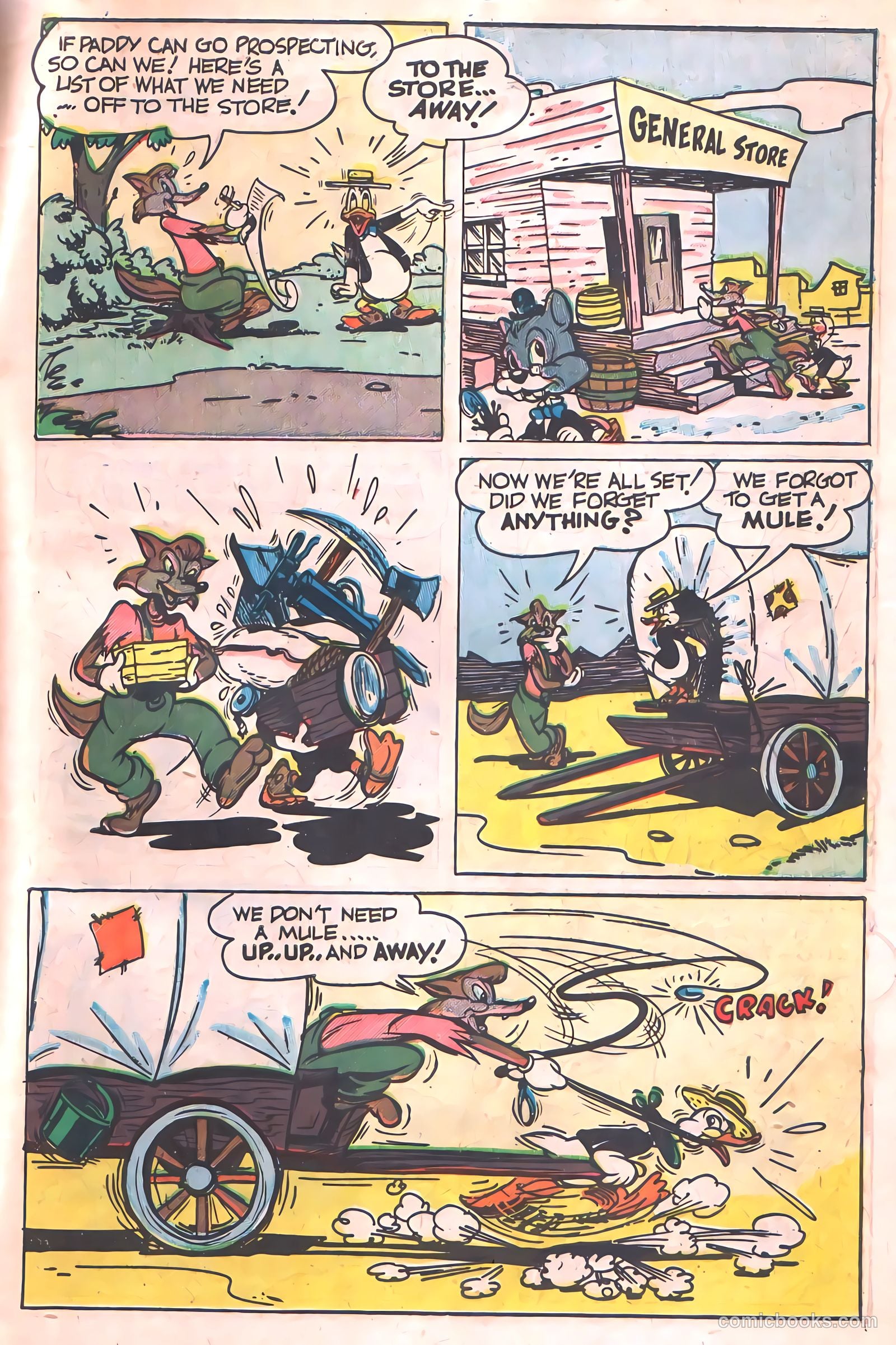 "Red" Rabbit Comics #16 (1950) — page 41 of 52