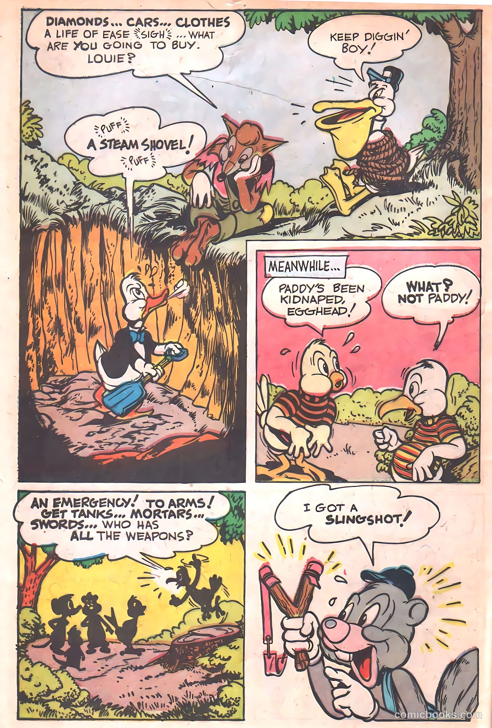 "Red" Rabbit Comics #16 (1950) — page 44 of 52