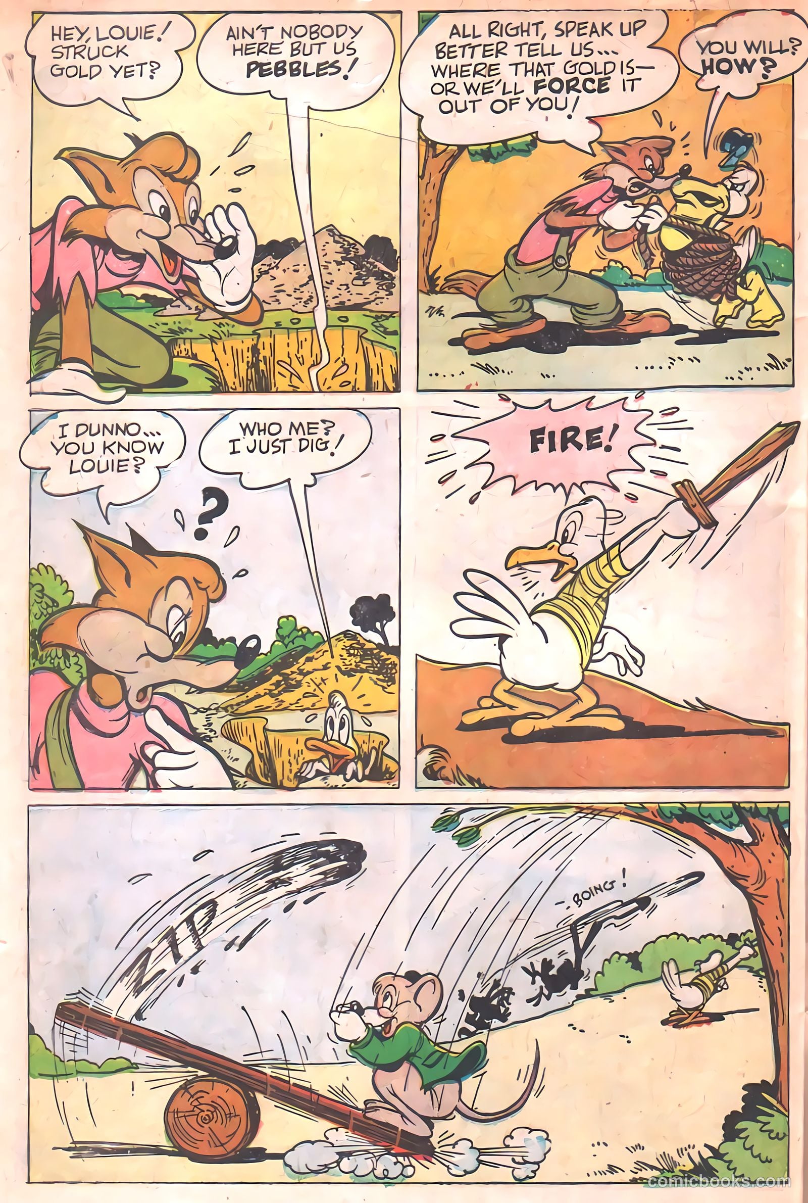 "Red" Rabbit Comics #16 (1950) — page 46 of 52