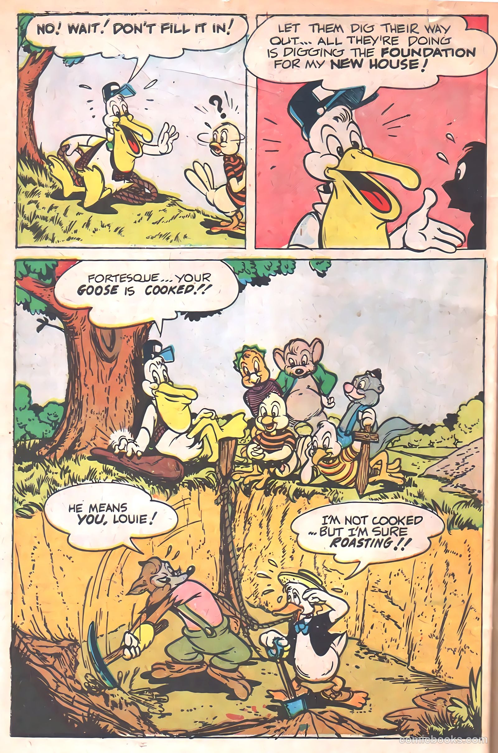 "Red" Rabbit Comics #16 (1950) — page 48 of 52