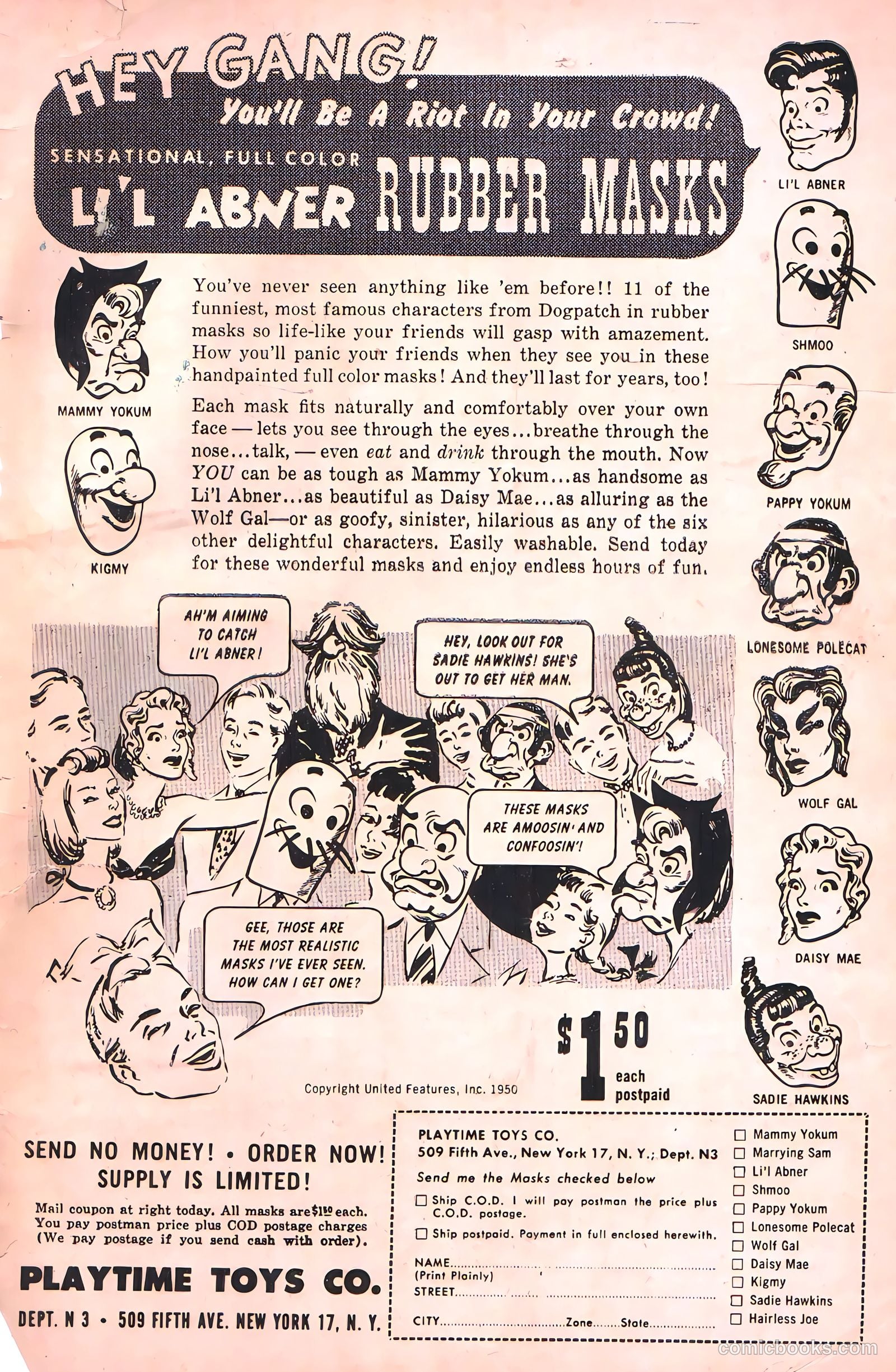 "Red" Rabbit Comics #16 (1950) — page 51 of 52
