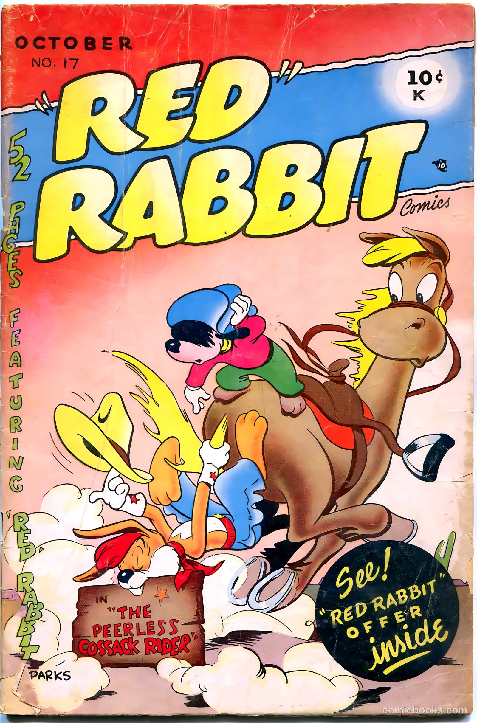 "Red" Rabbit Comics #17
