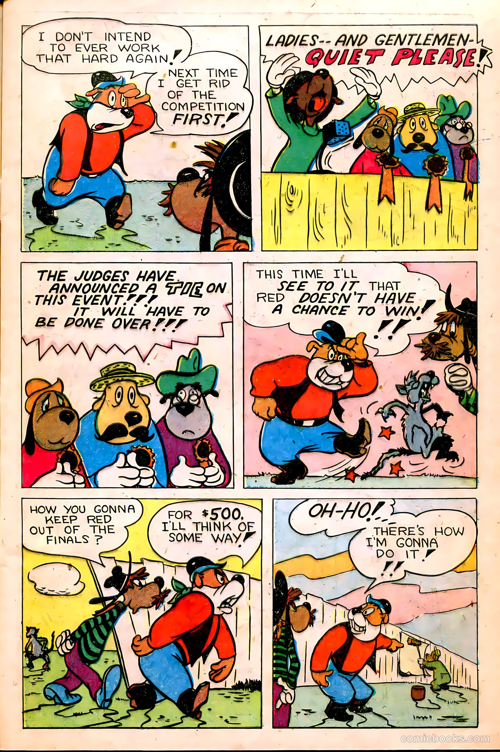 "Red" Rabbit Comics #17 (1950) — page 11 of 52